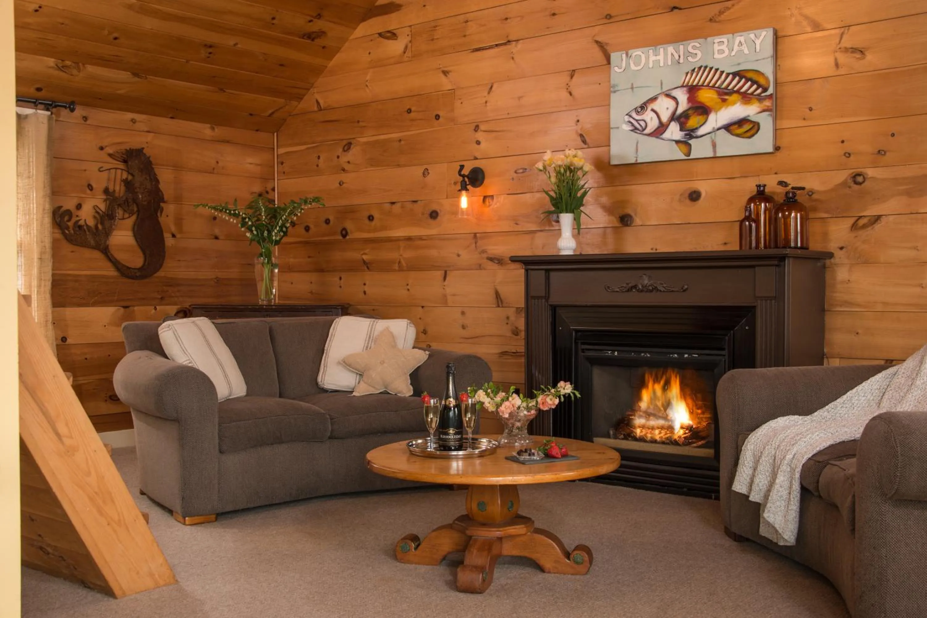 Living room in The Bradley Inn