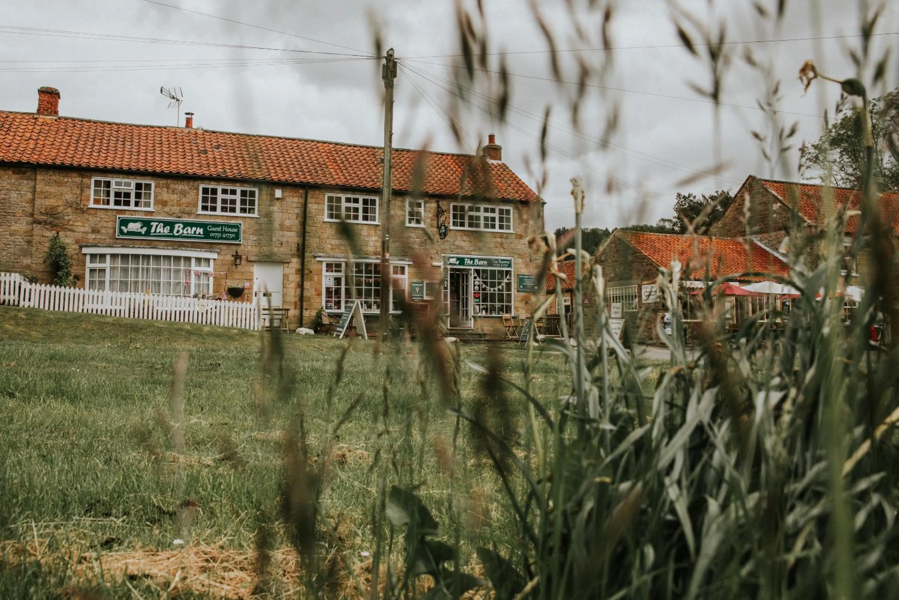 Property building in The Barn Guest House and Tearoom