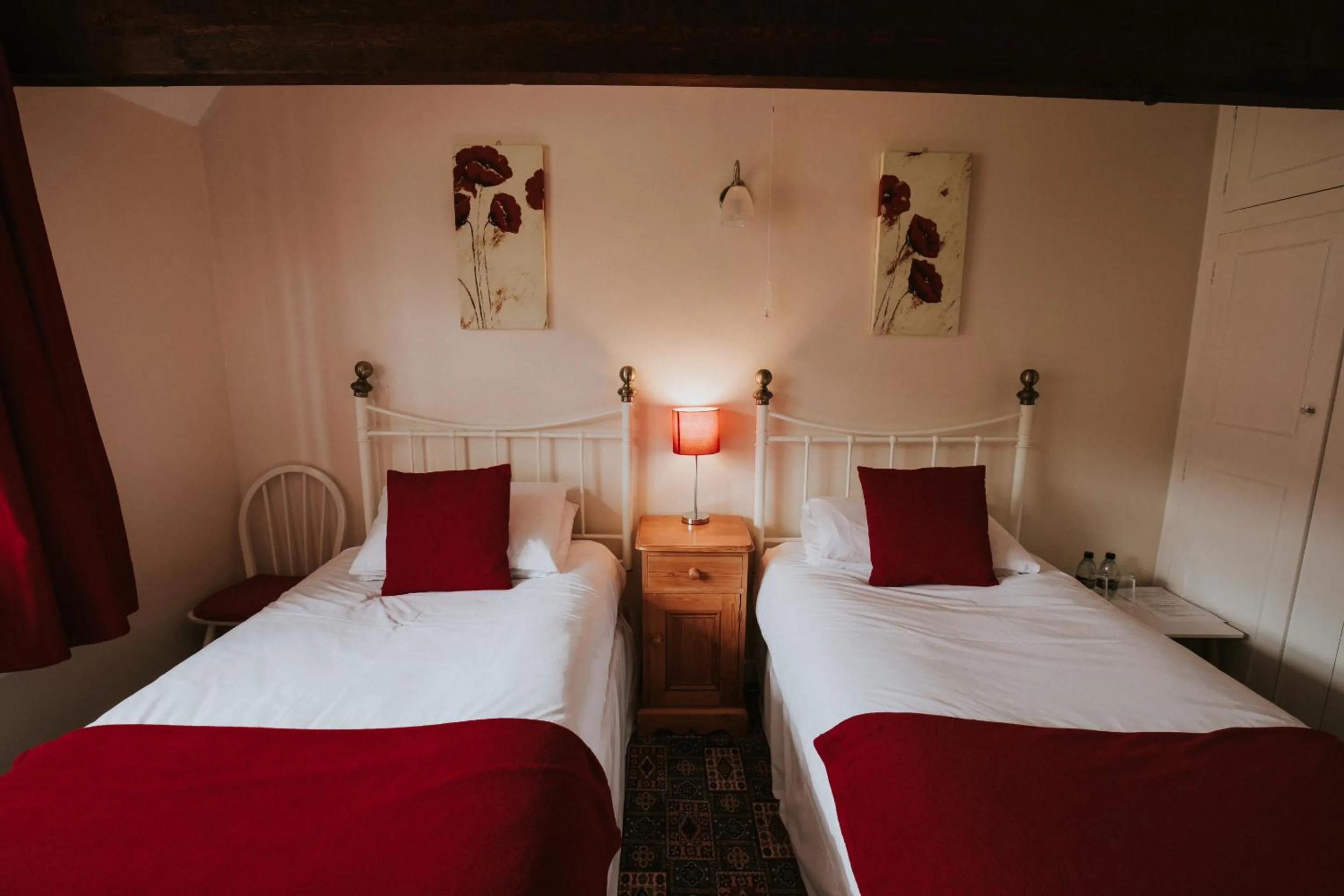 Bedroom, Bed in The Barn Guest House and Tearoom