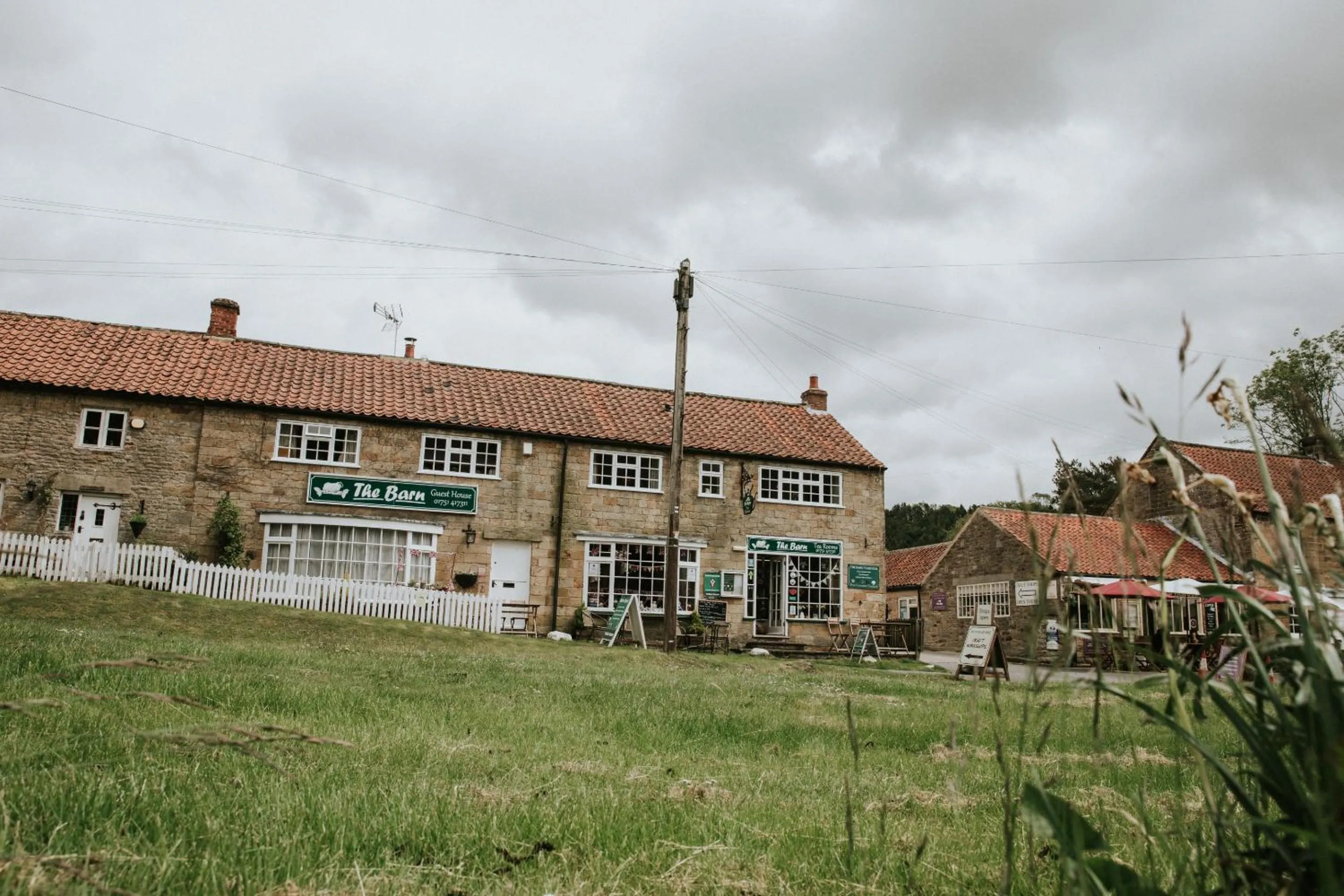 Property building in The Barn Guest House and Tearoom