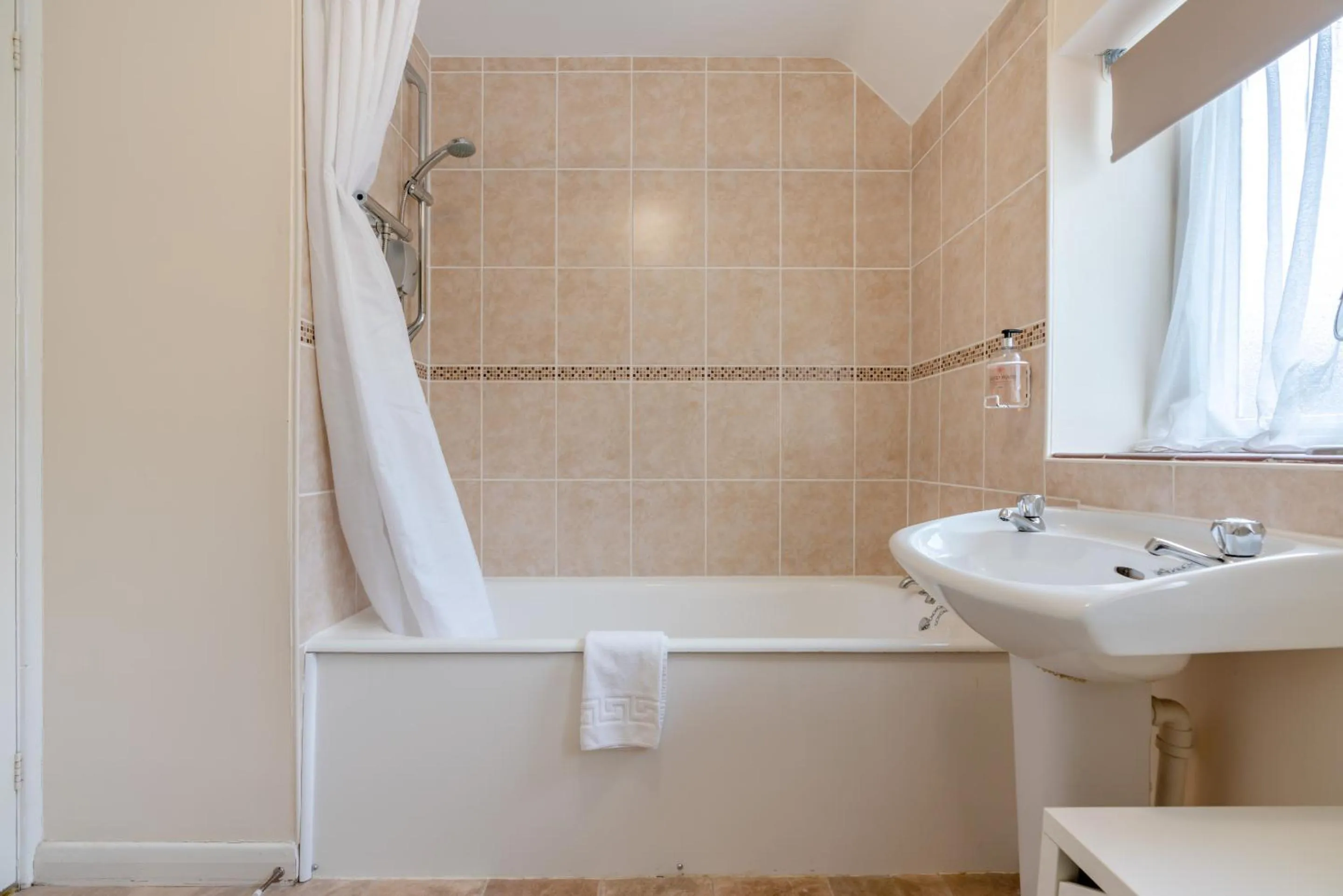 Bathroom in The Barn Guest House and Tearoom