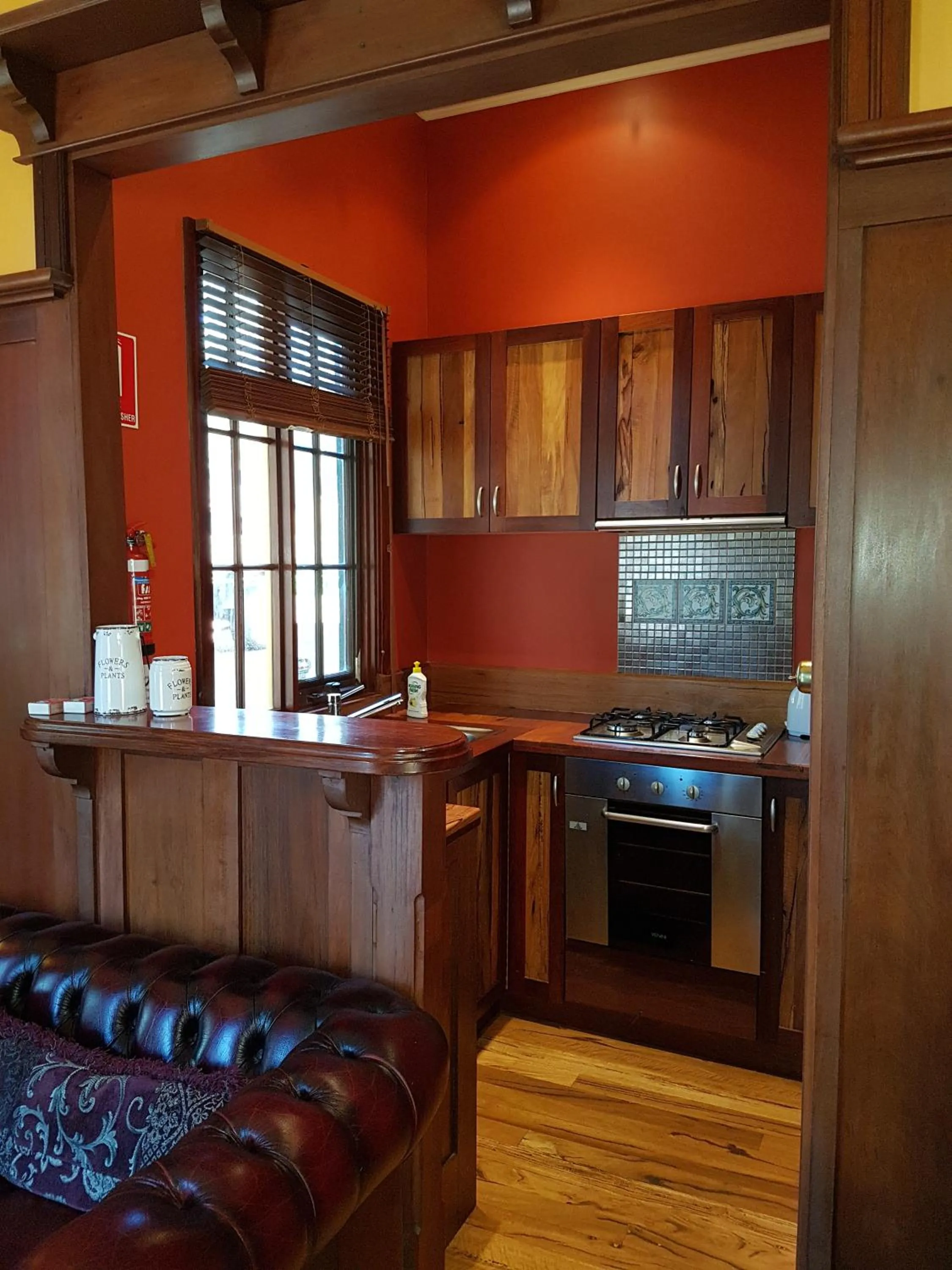 Kitchen or kitchenette in Bridgefield Guest House