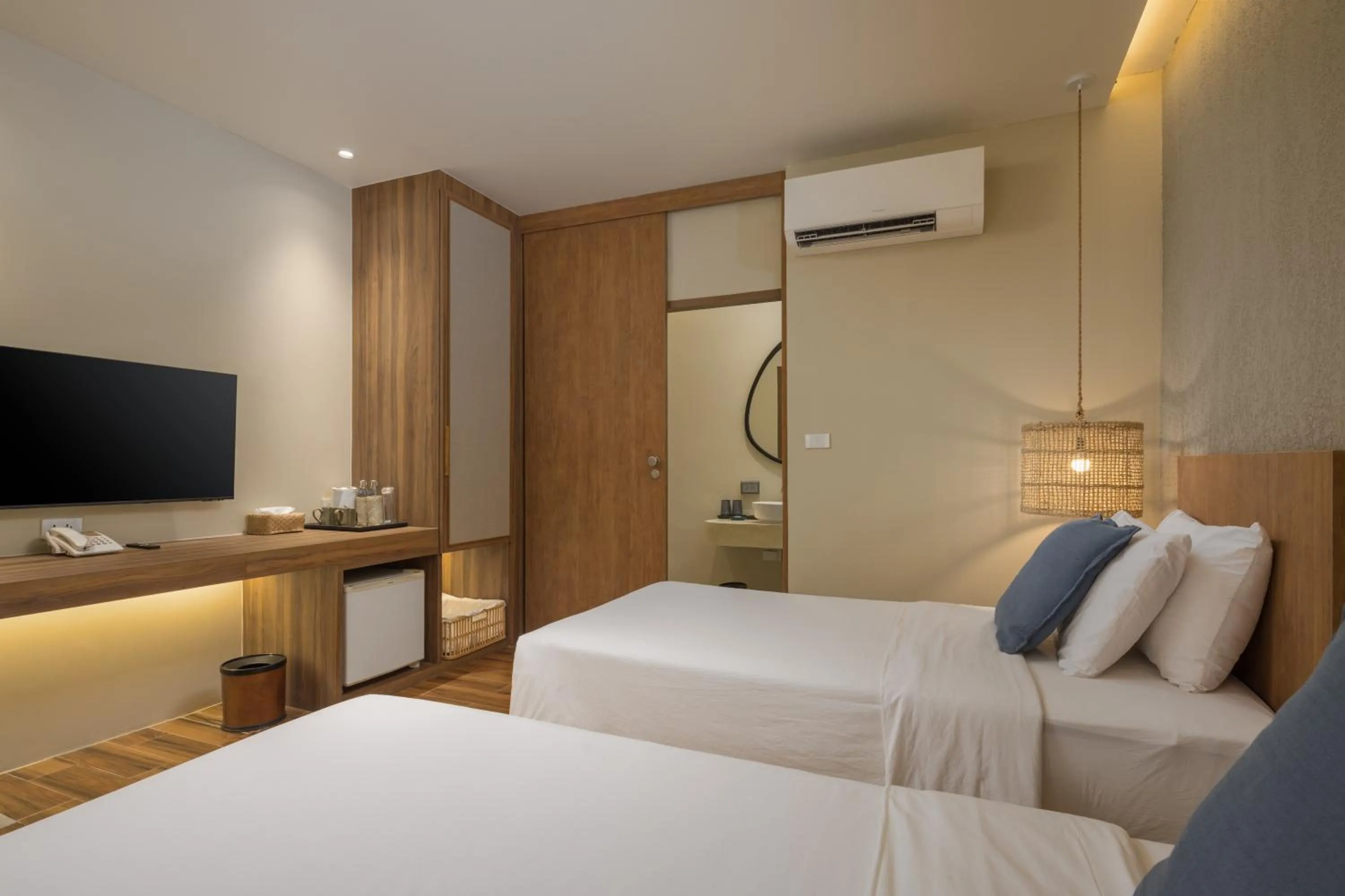 Bed in Phangan Bayshore Resort Koh Phangan