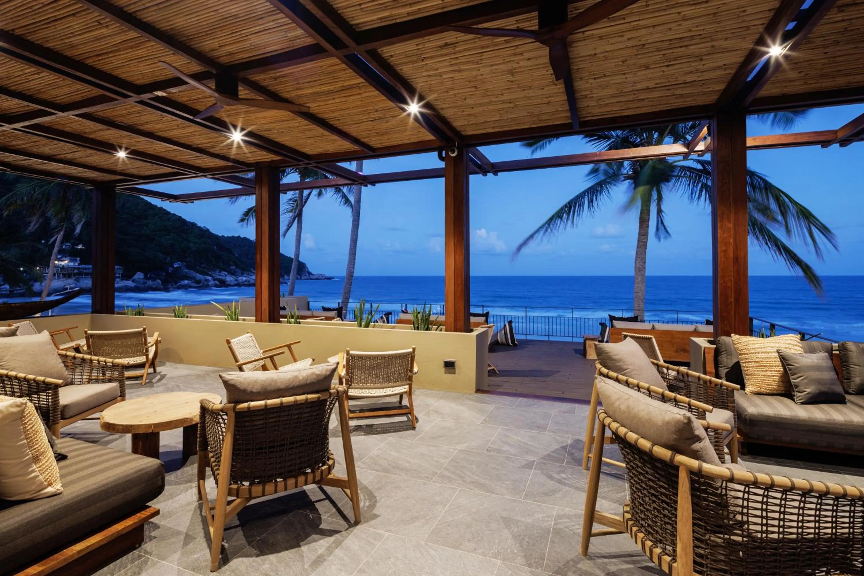 Seating area in Phangan Bayshore Resort Koh Phangan