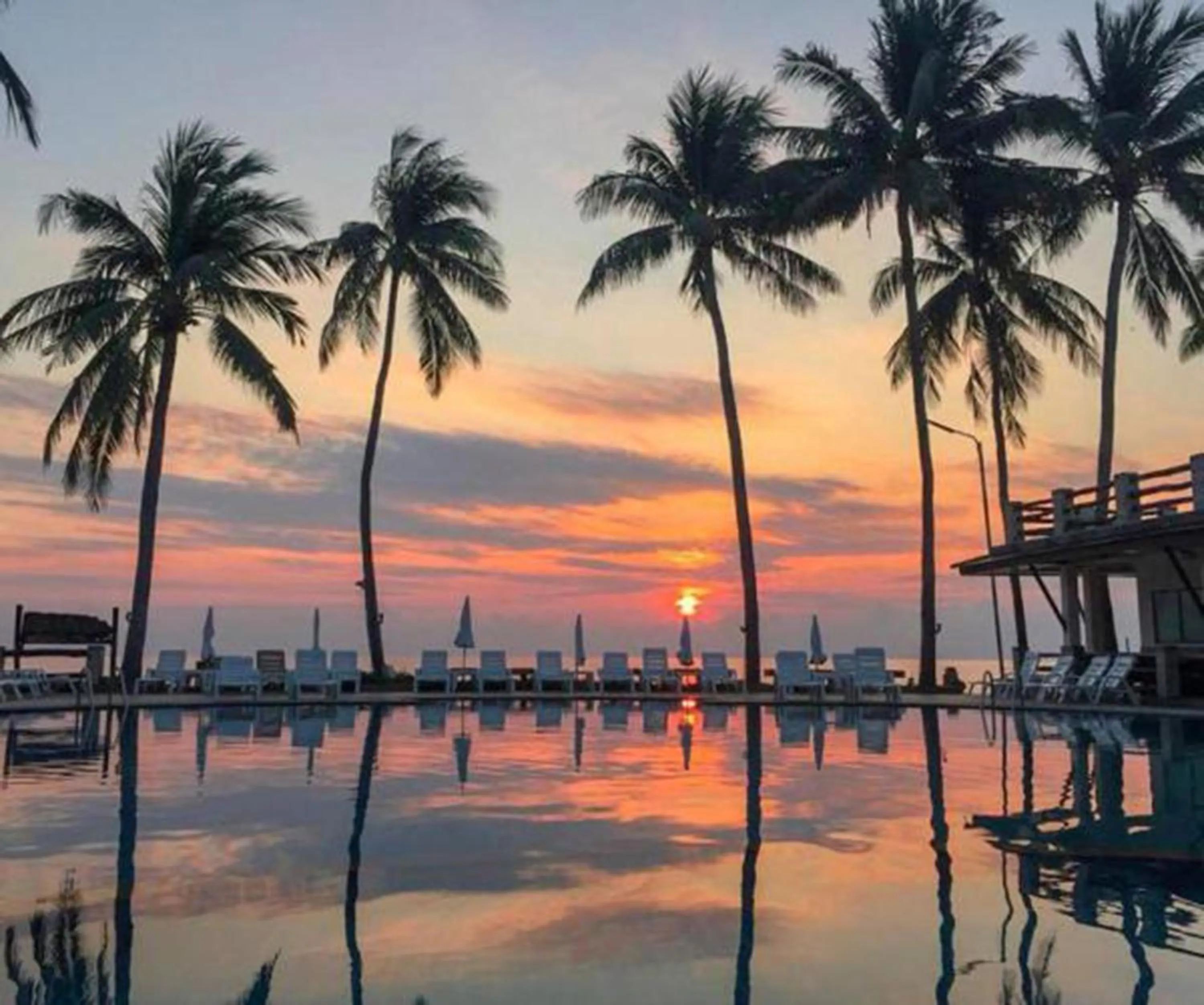 Natural landscape in Phangan Bayshore Resort Koh Phangan
