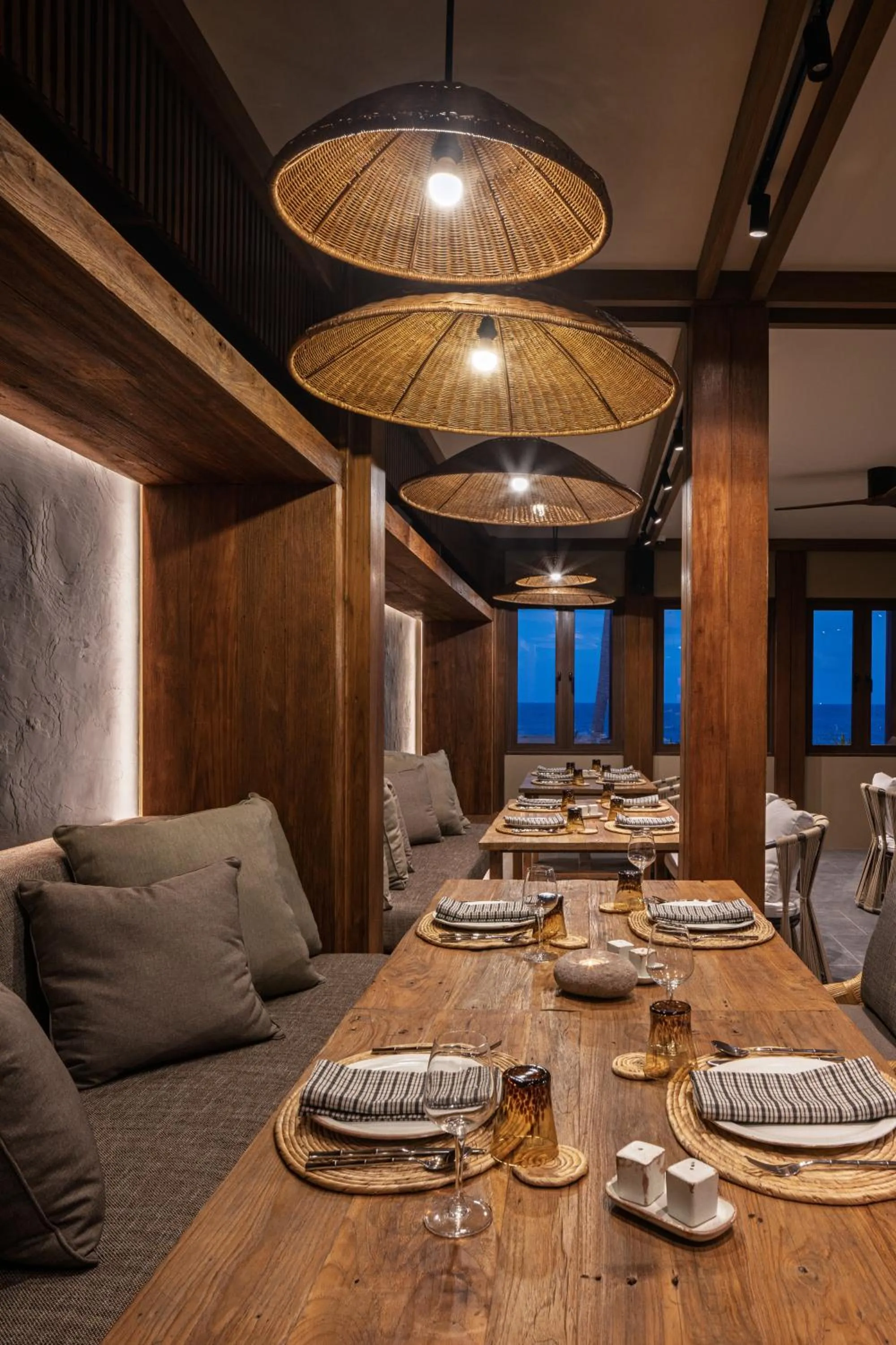 Dining area in Phangan Bayshore Resort Koh Phangan