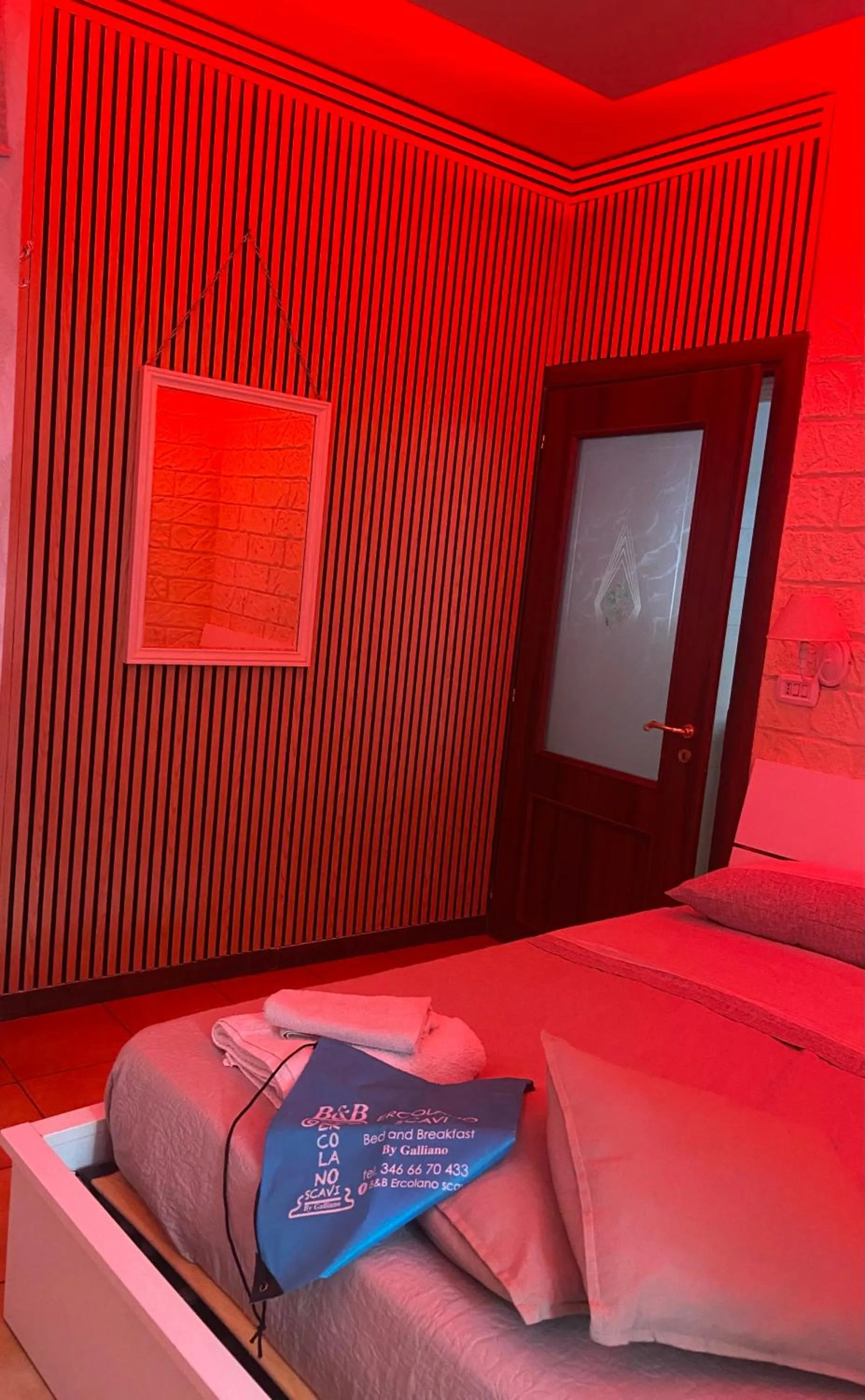 Bed in b&b ERCOLANO Scavi