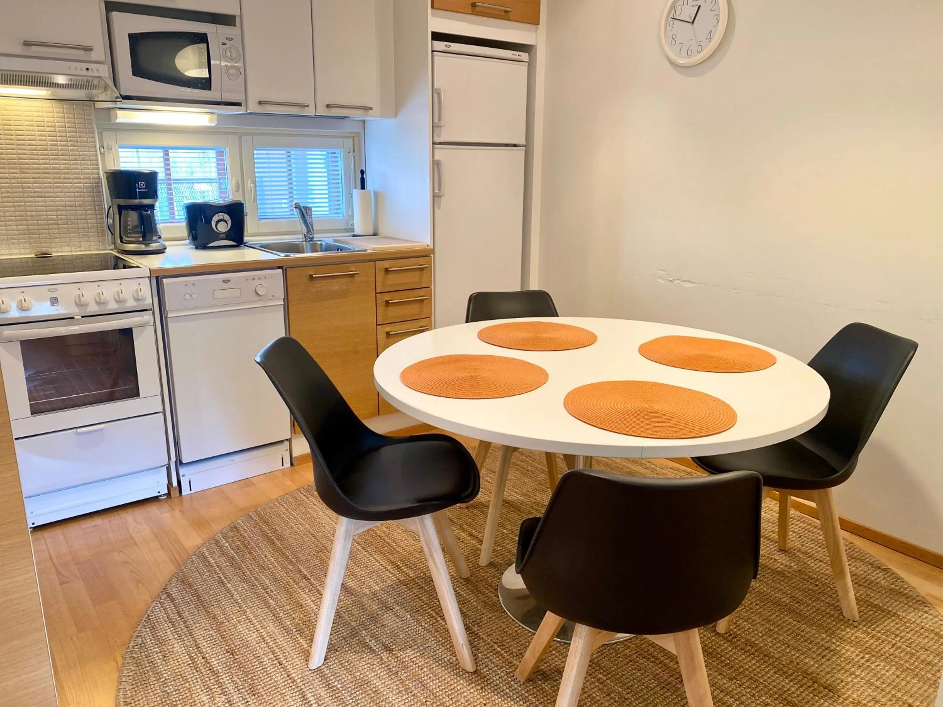 Kitchen or kitchenette in Apartments Tähtitahko