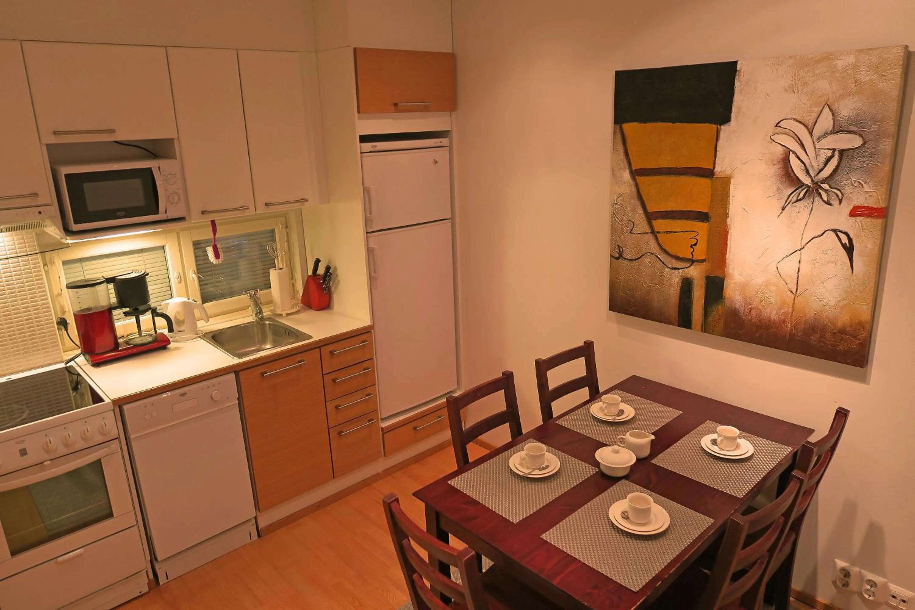 Coffee/tea facilities in Apartments Tähtitahko