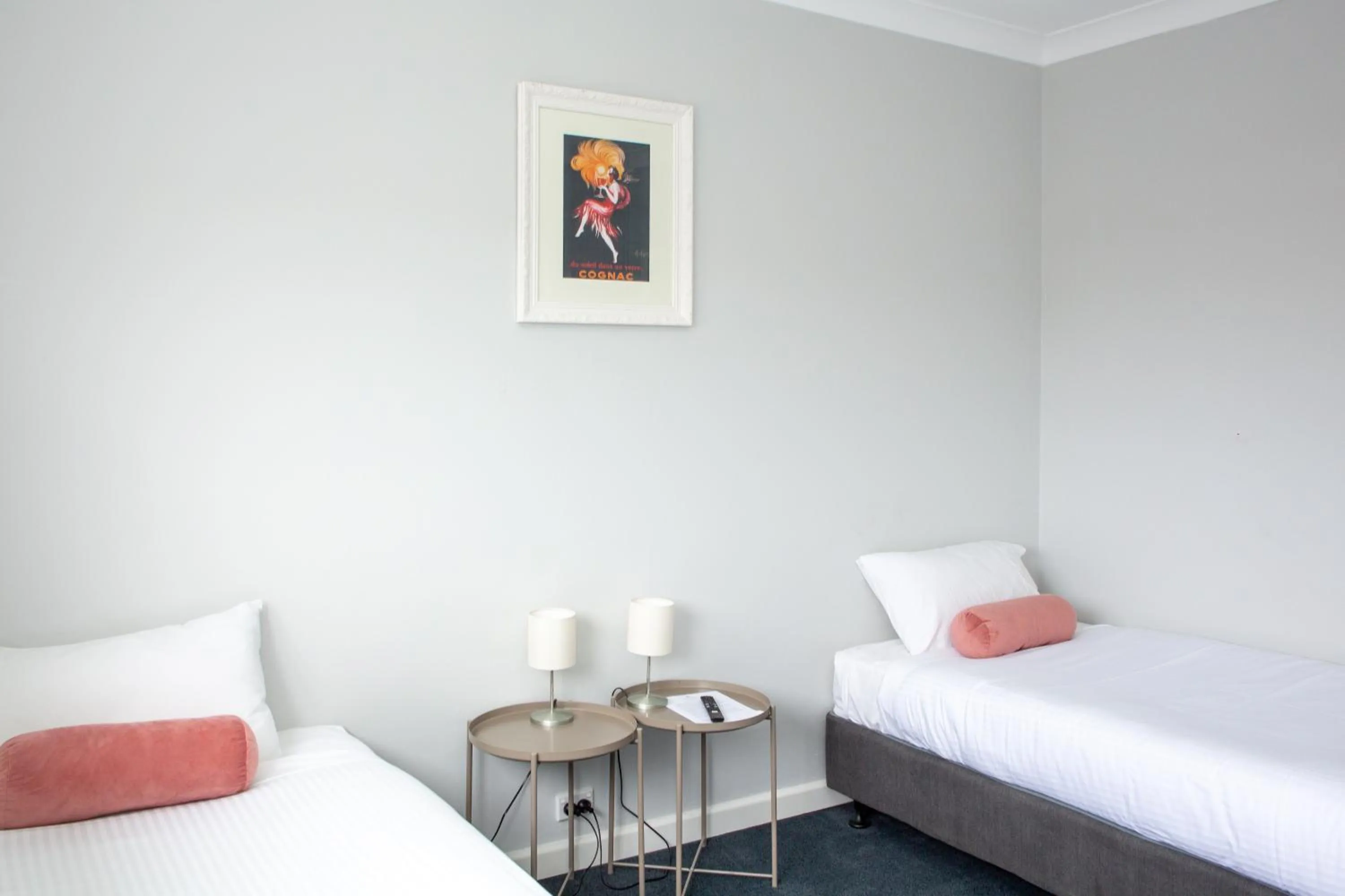 Bed in Five Island Hotel