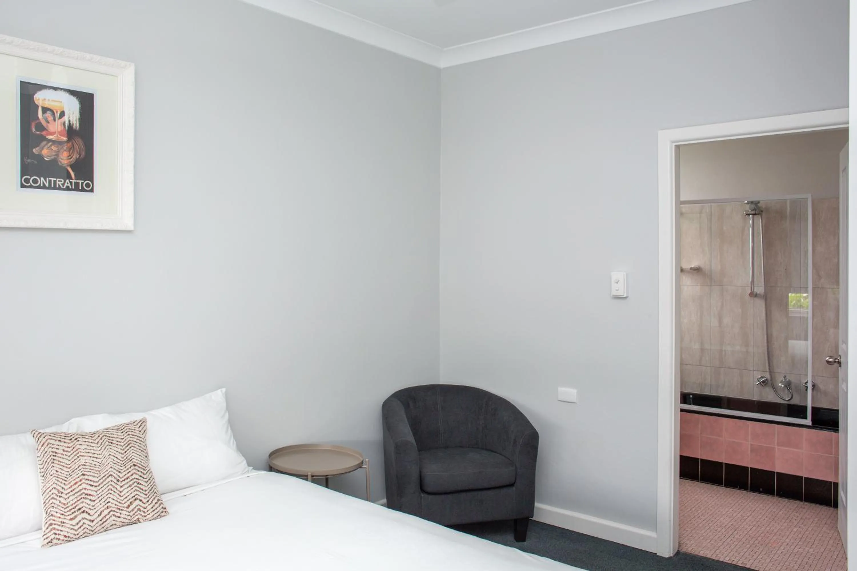 Bed in Five Island Hotel