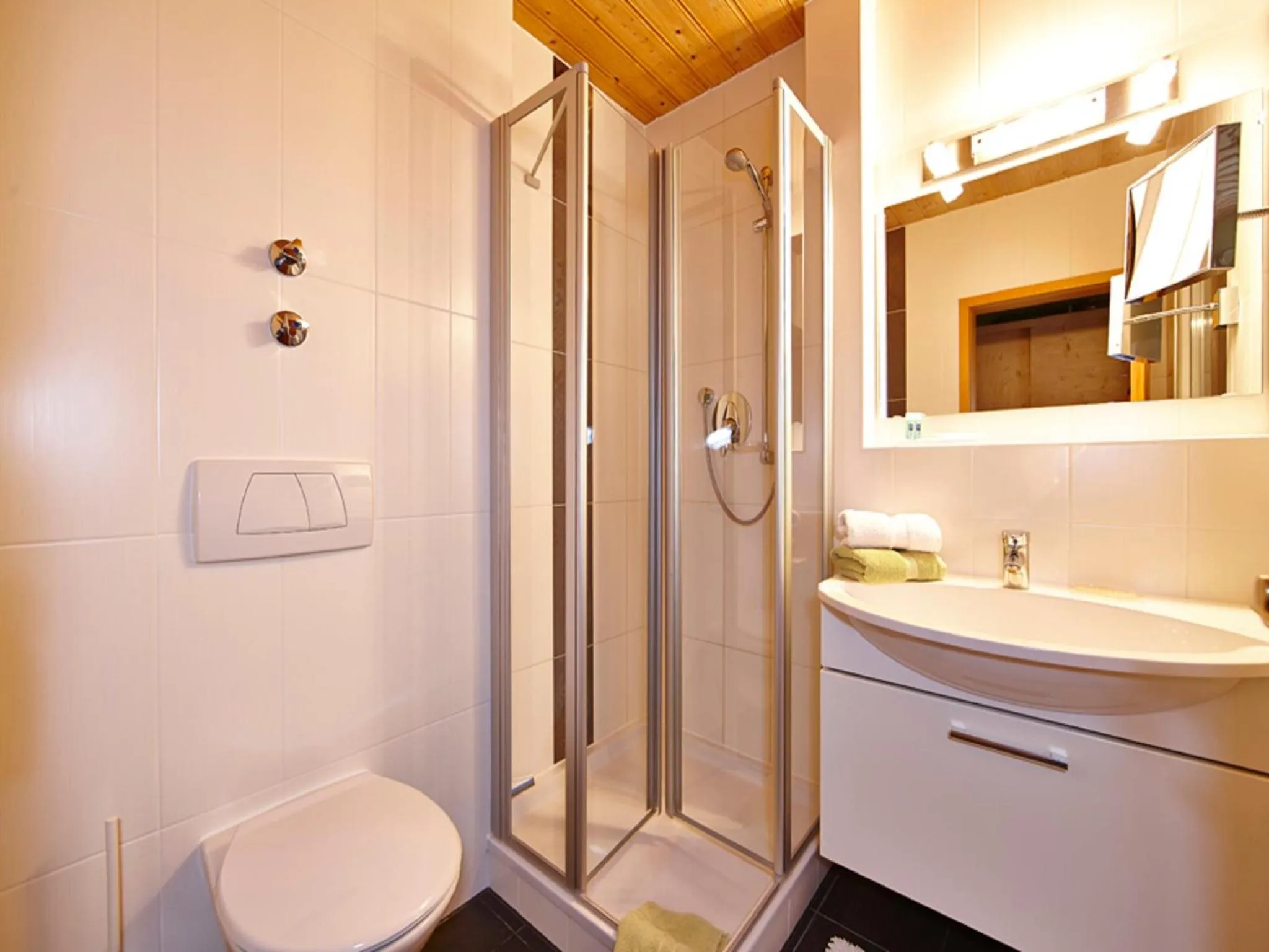Shower in Hotel am Wiesenhang - Garni