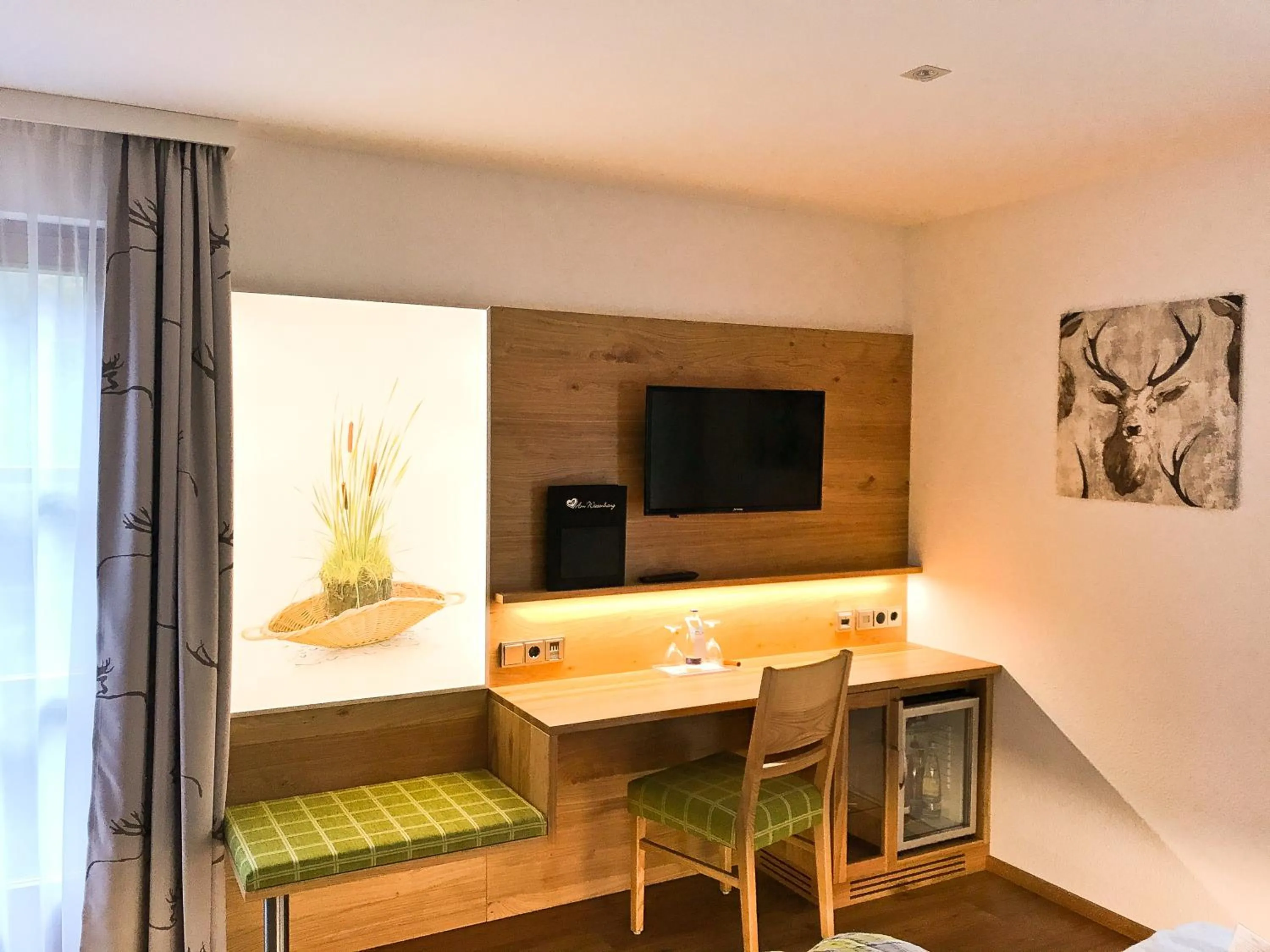 Seating area in Hotel am Wiesenhang - Garni