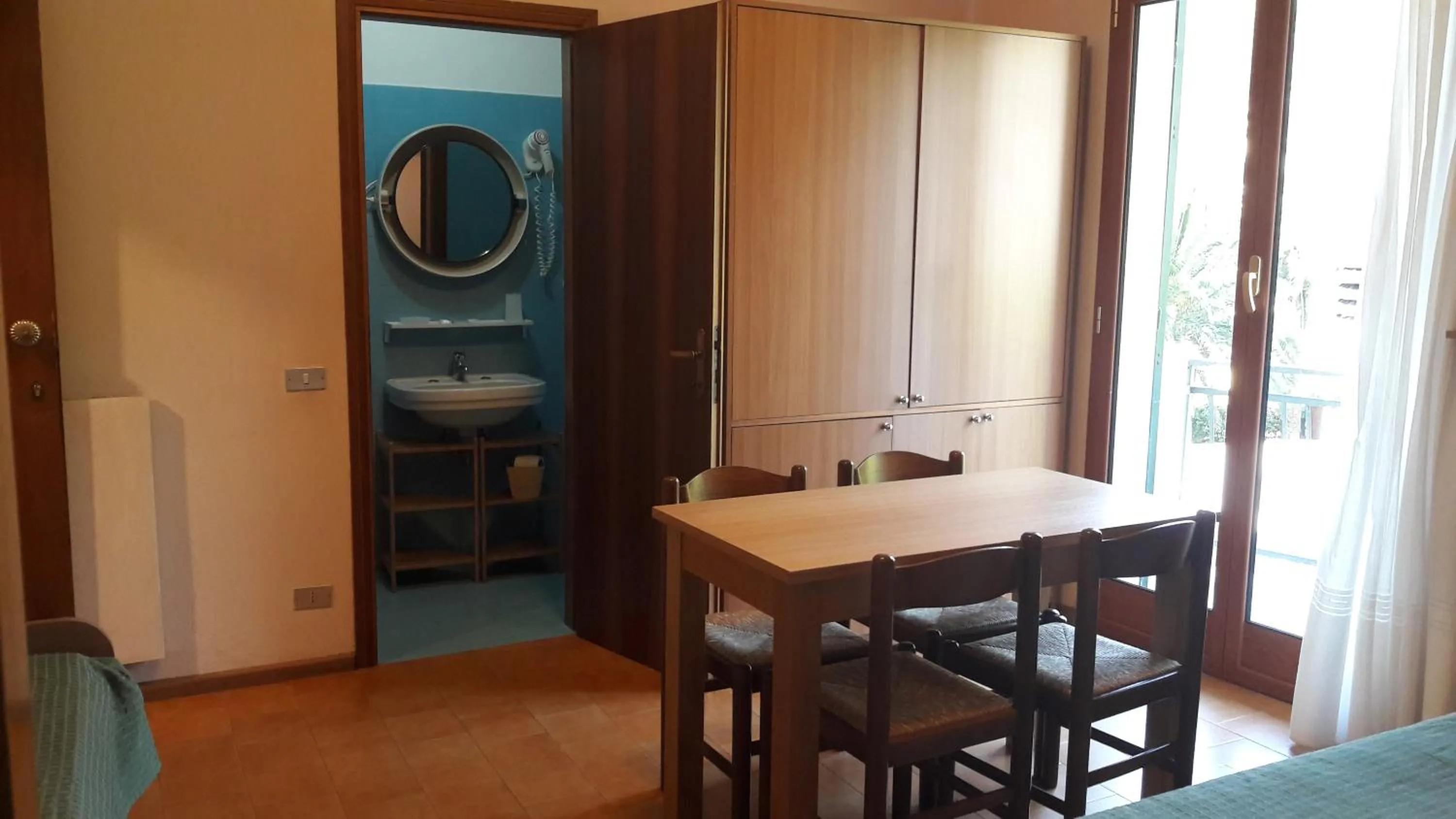 Kitchen or kitchenette in Hotel Residence Moneglia