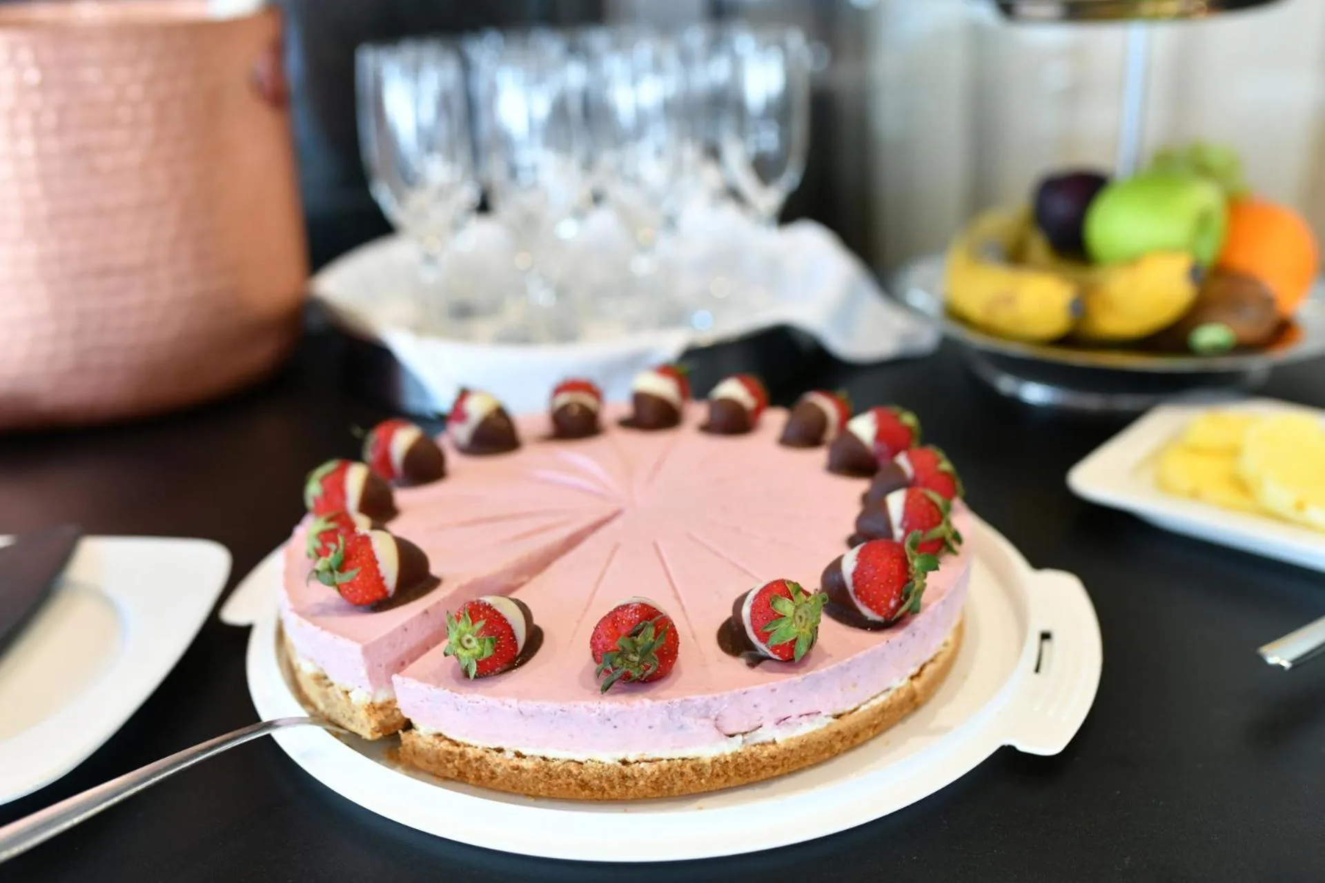 Breakfast in Hotel Milenij