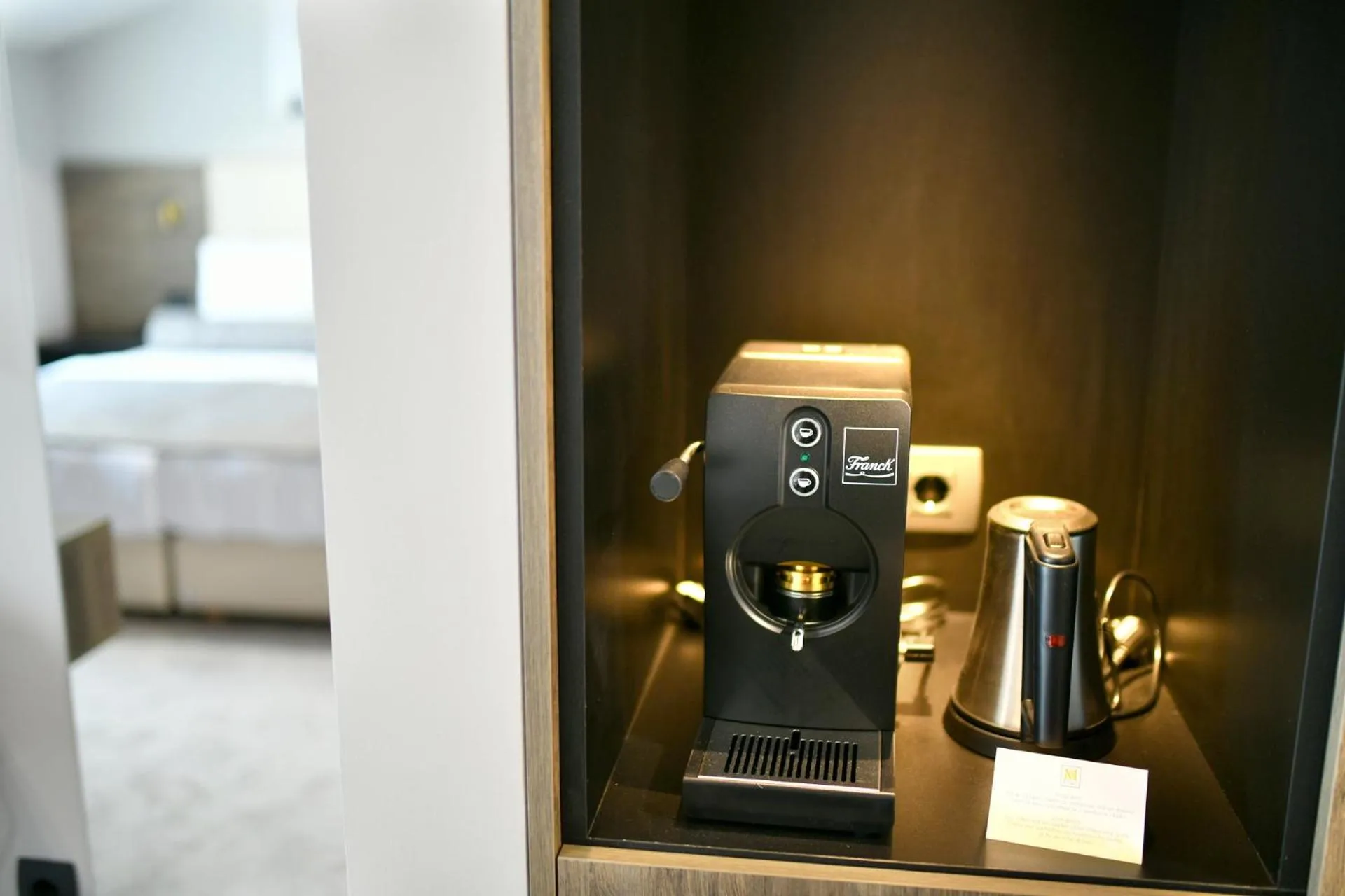 Coffee/tea facilities in Hotel Milenij