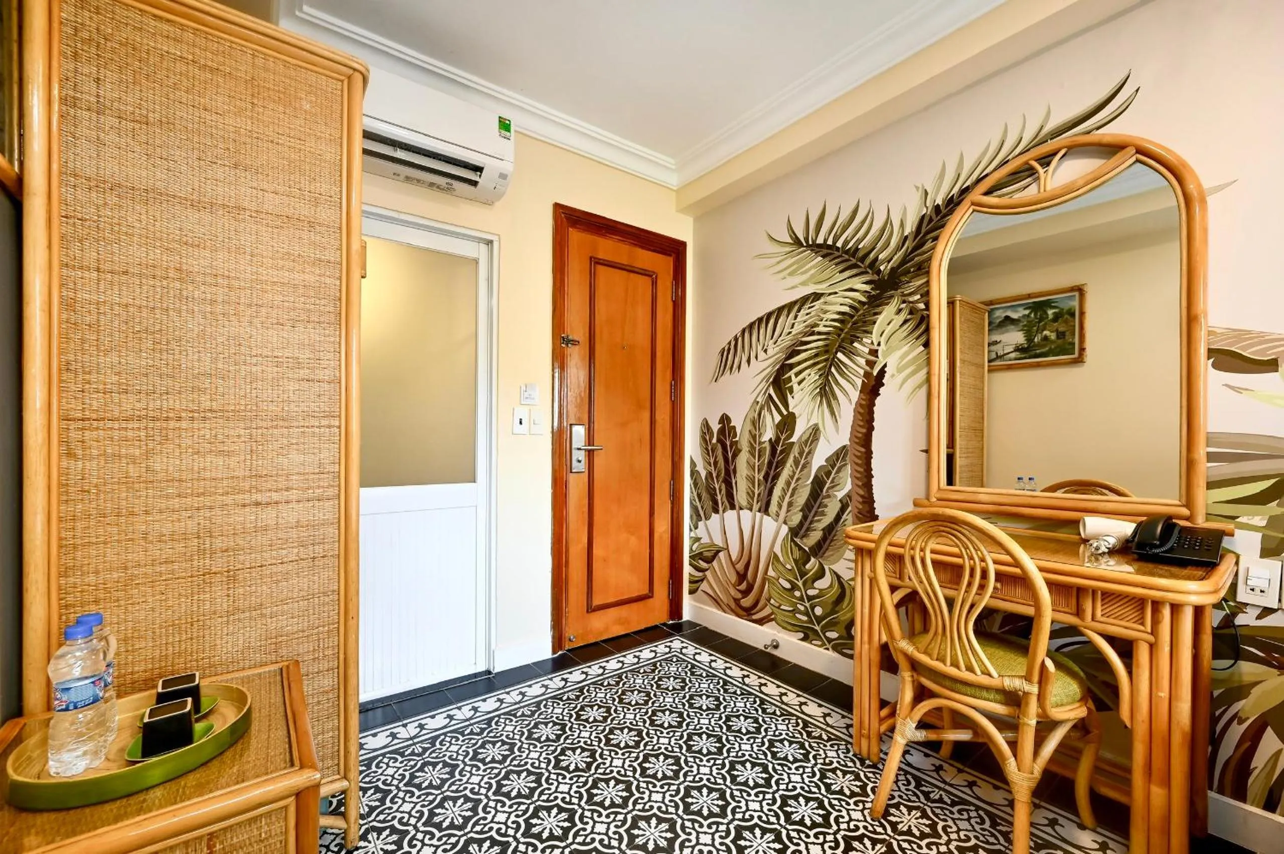 Seating area in Spring House Saigon central park