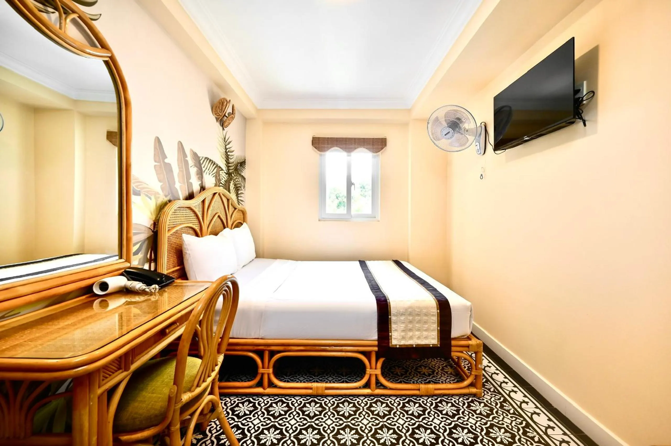 Bedroom, Bed in Spring House Saigon central park