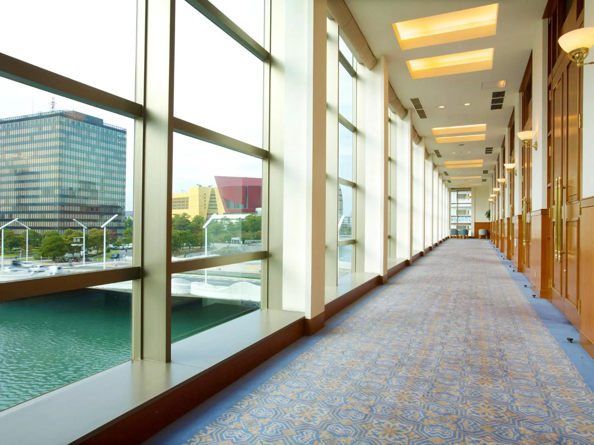 River view in Hotel Crown Palais Kokura