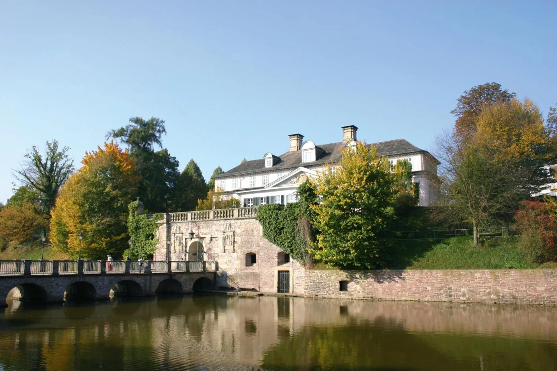 Landmark view in Cafe Schneidewind