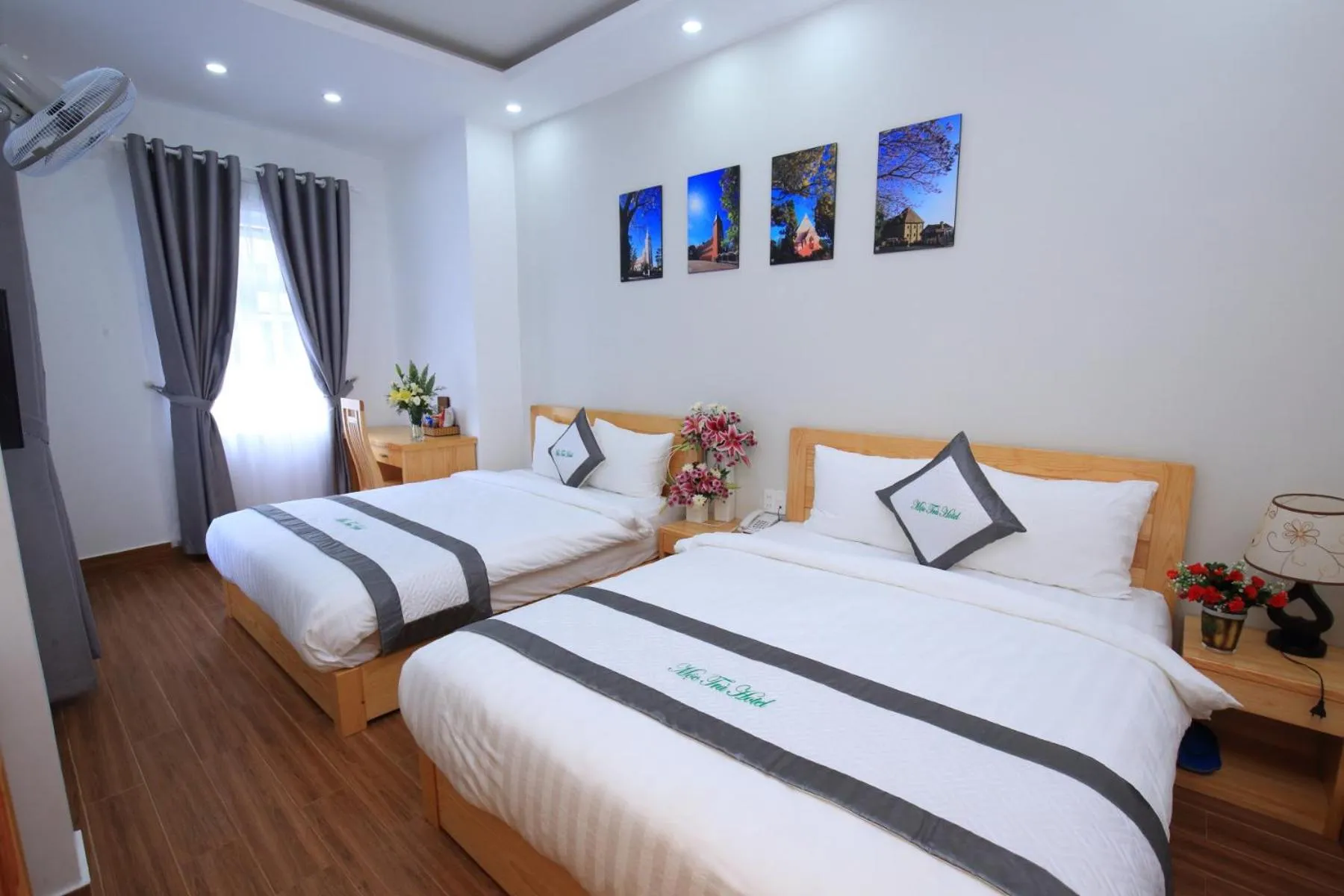 Photo of the whole room, Bed in Moc Tra Hotel