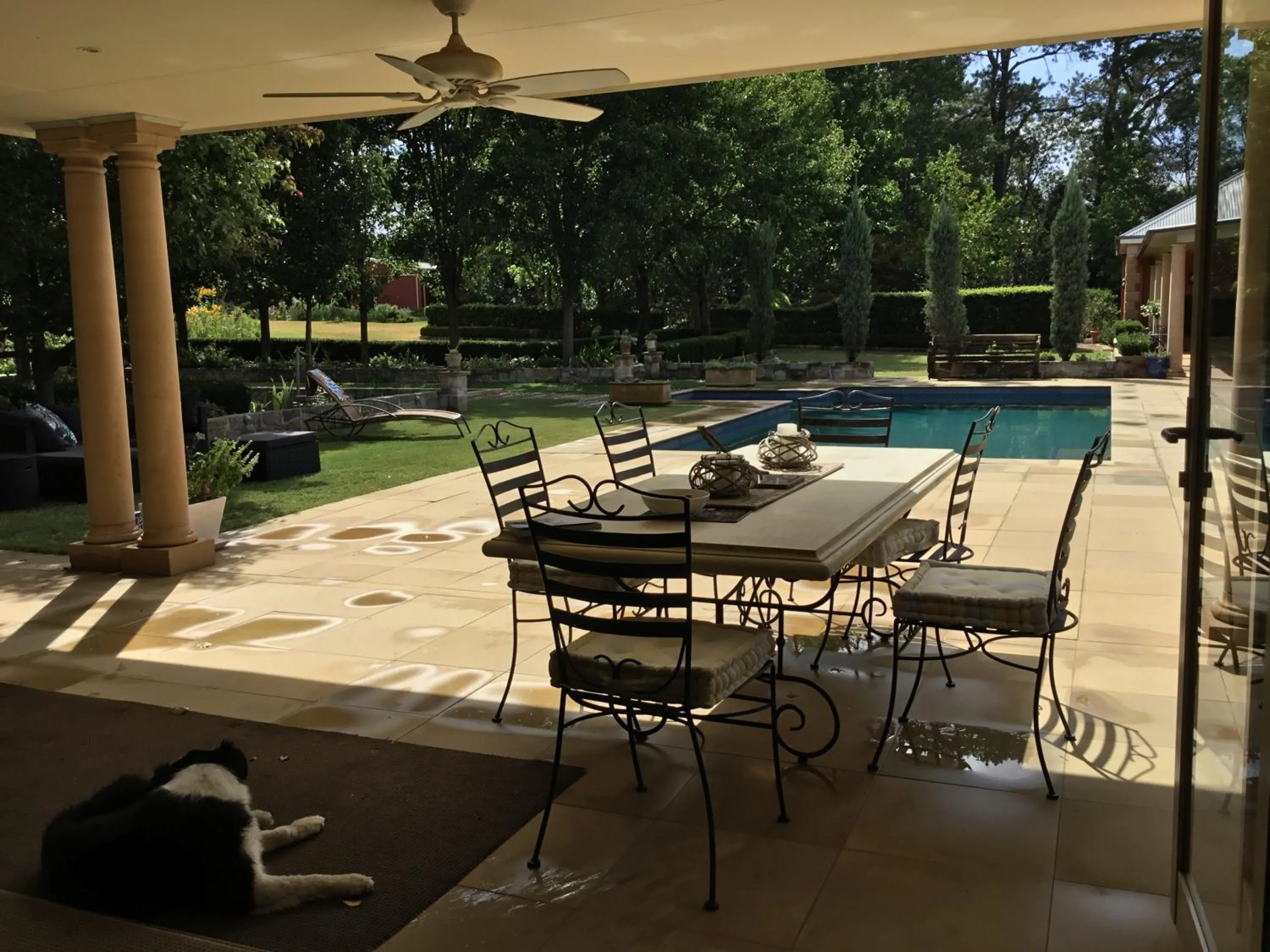Game Room in Chanticleer Gardens Barn cottage with a Pool