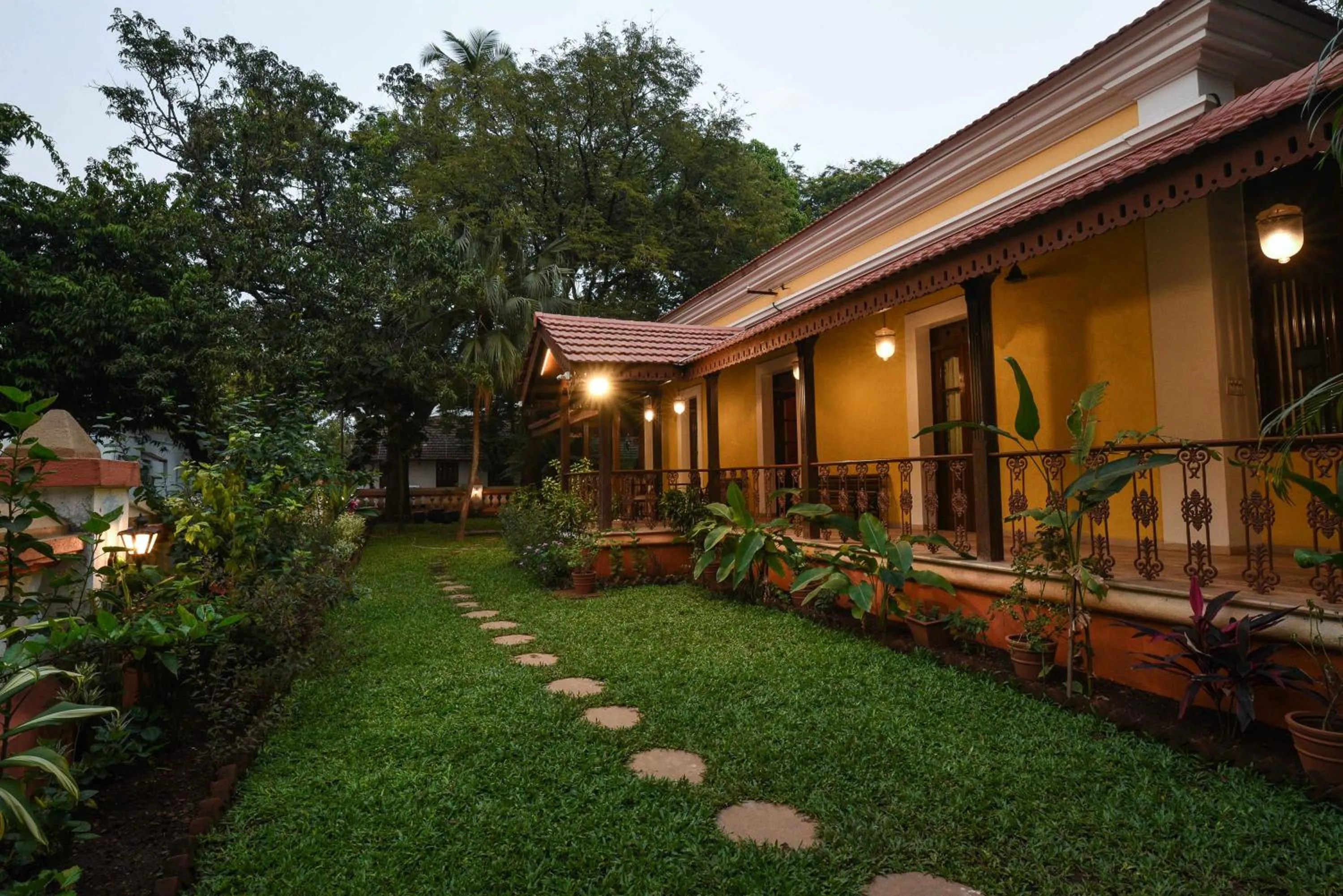 Property building in Surya Kiran Heritage Hotel