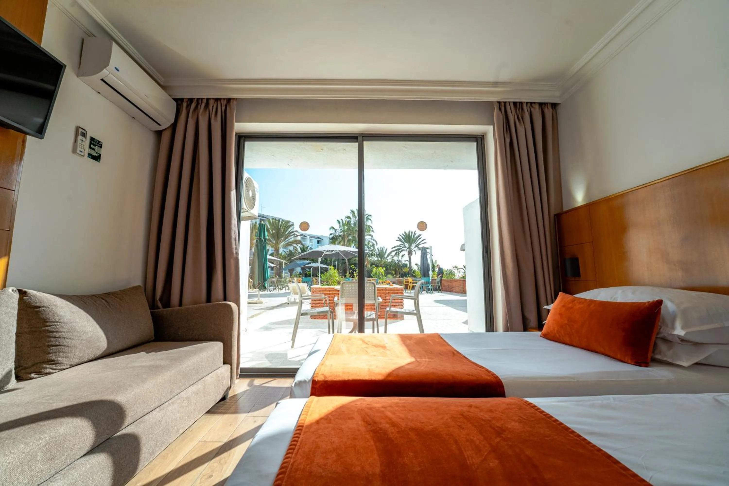 Bedroom, Bed in Hotel Argana Agadir