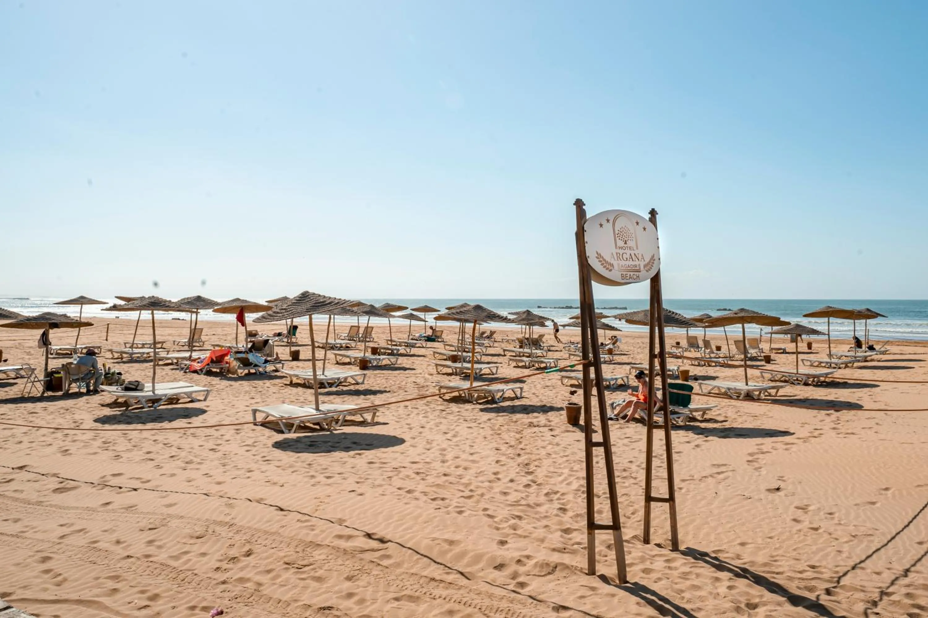 Beach in Hotel Argana Agadir