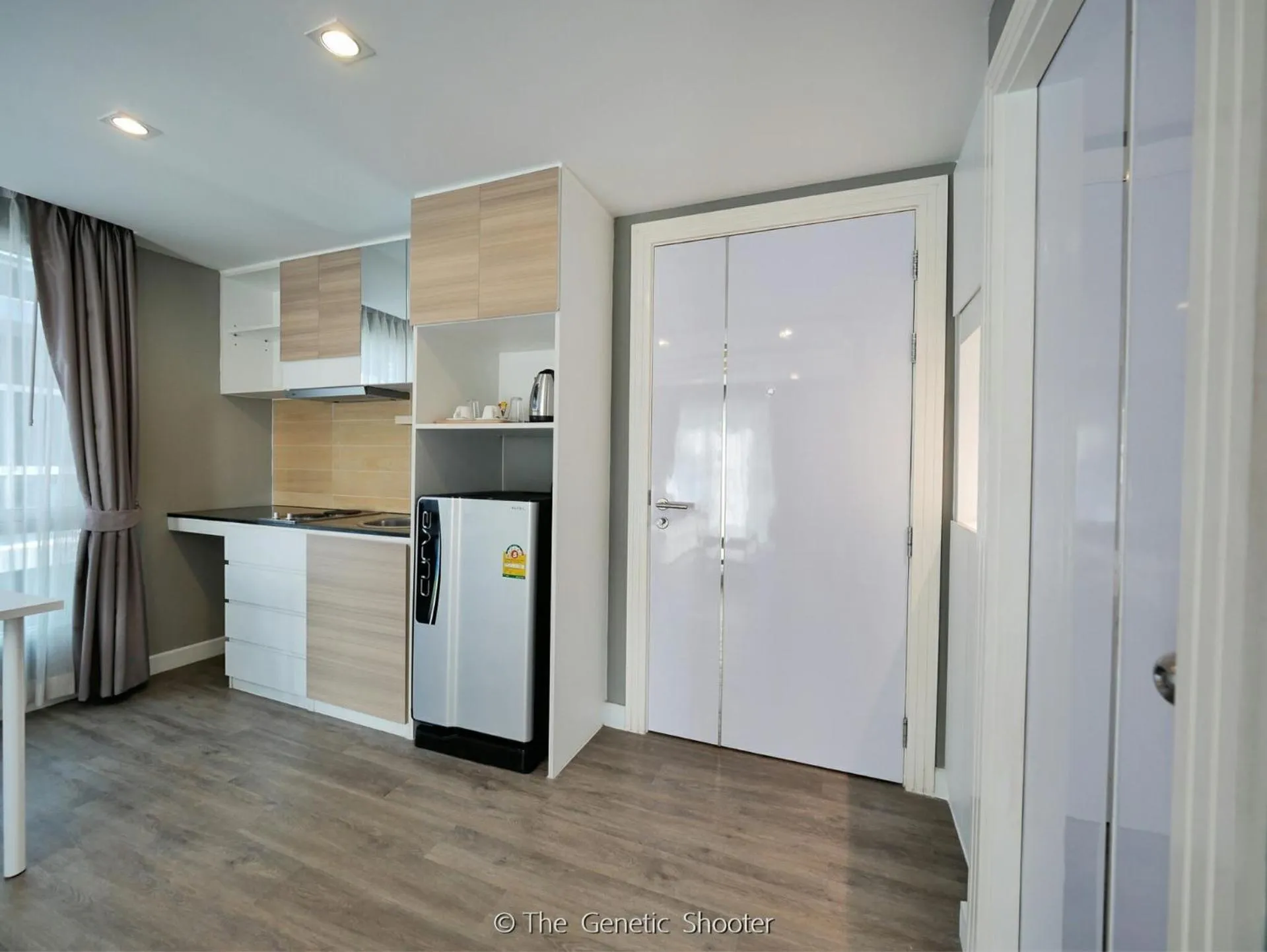 Kitchen or kitchenette in Wisdom Hotel & Residence