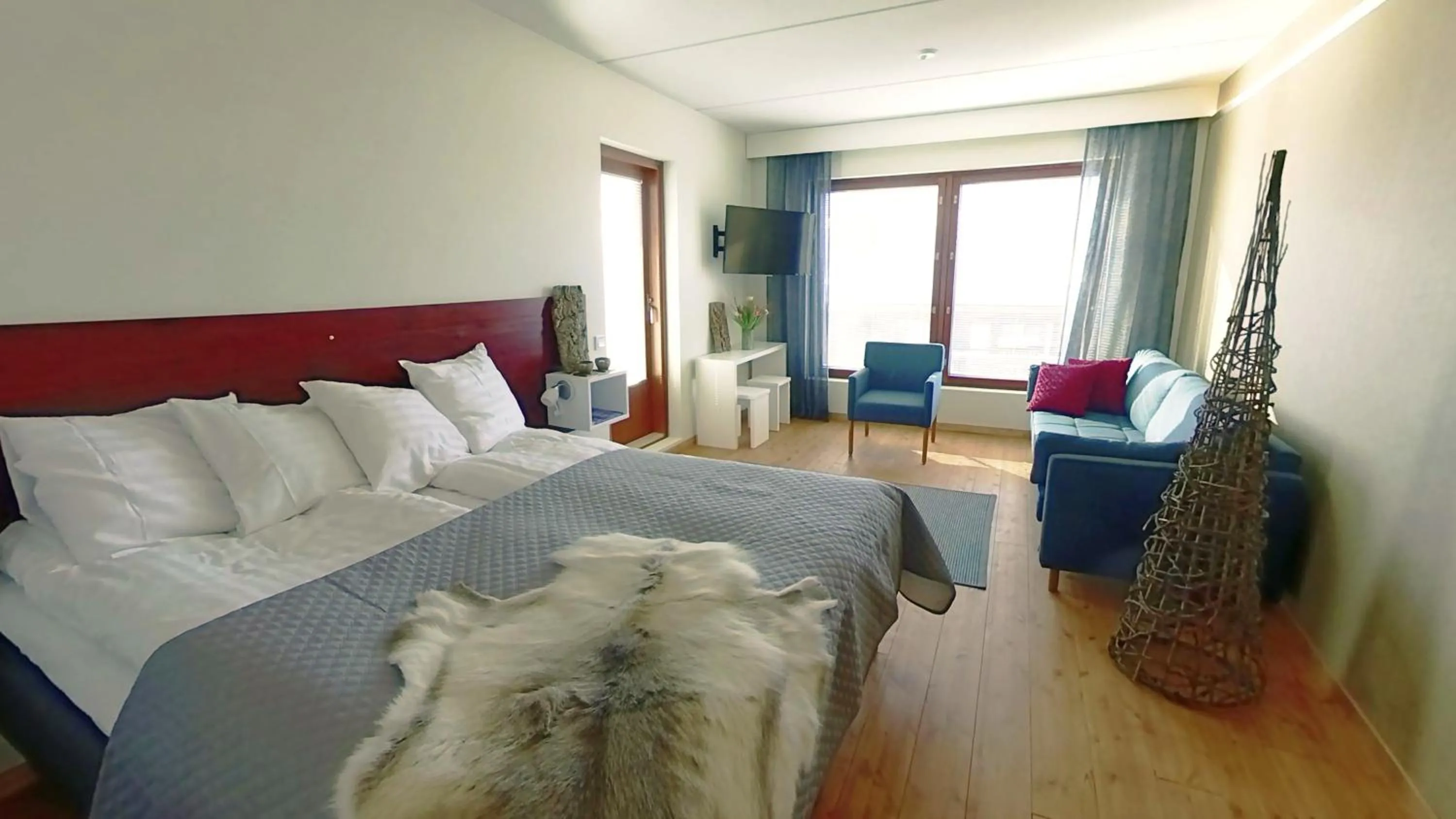 Bed in Hotel Arctic Zone