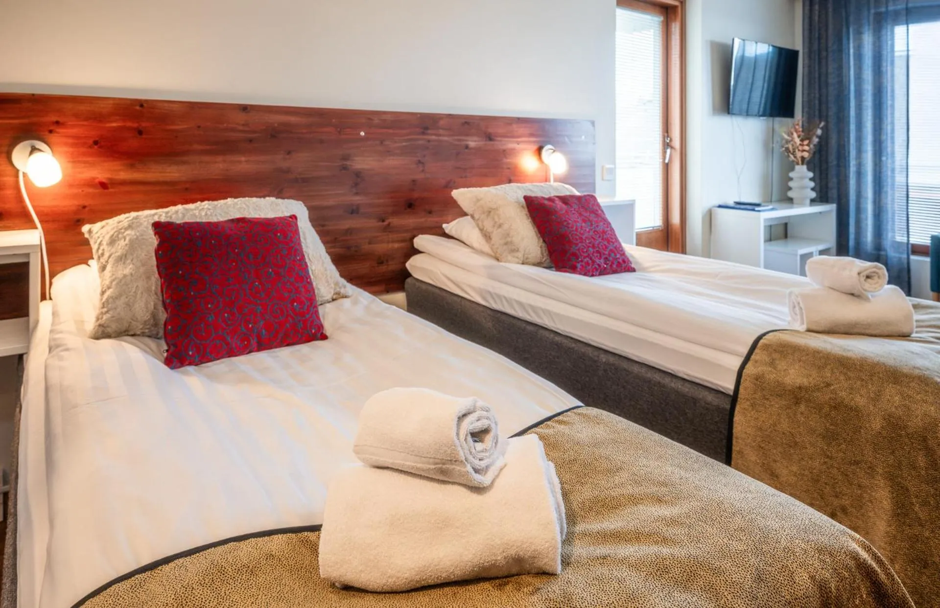 Bed in Hotel Arctic Zone