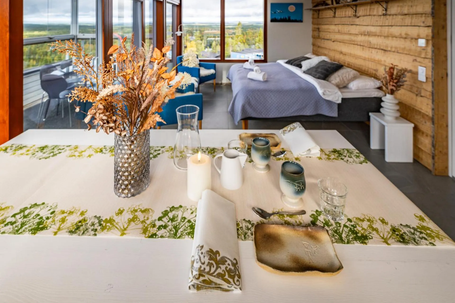 Bed in Hotel Arctic Zone