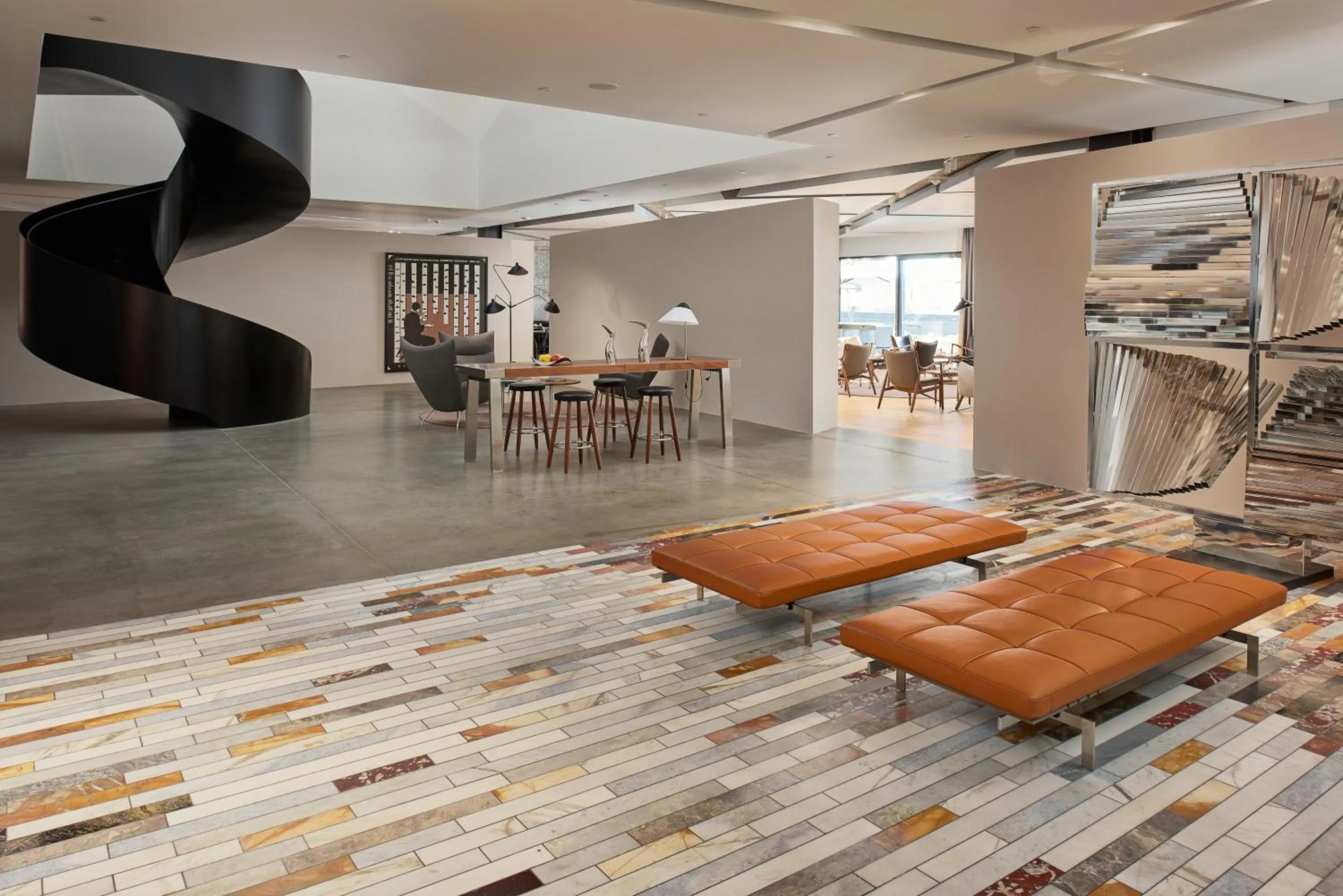 Decorative detail in briig boutique hotel