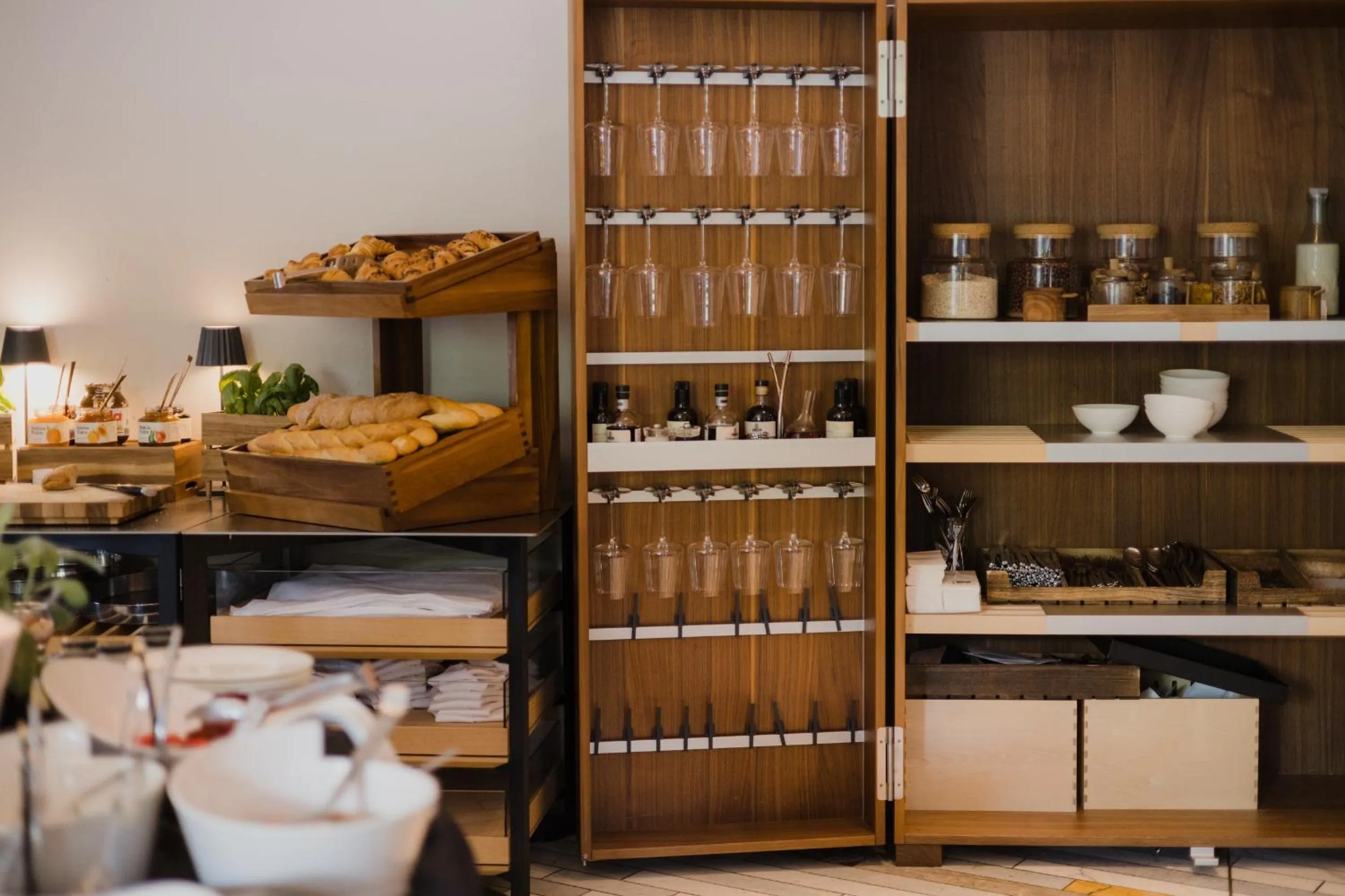 Food and drinks in briig boutique hotel