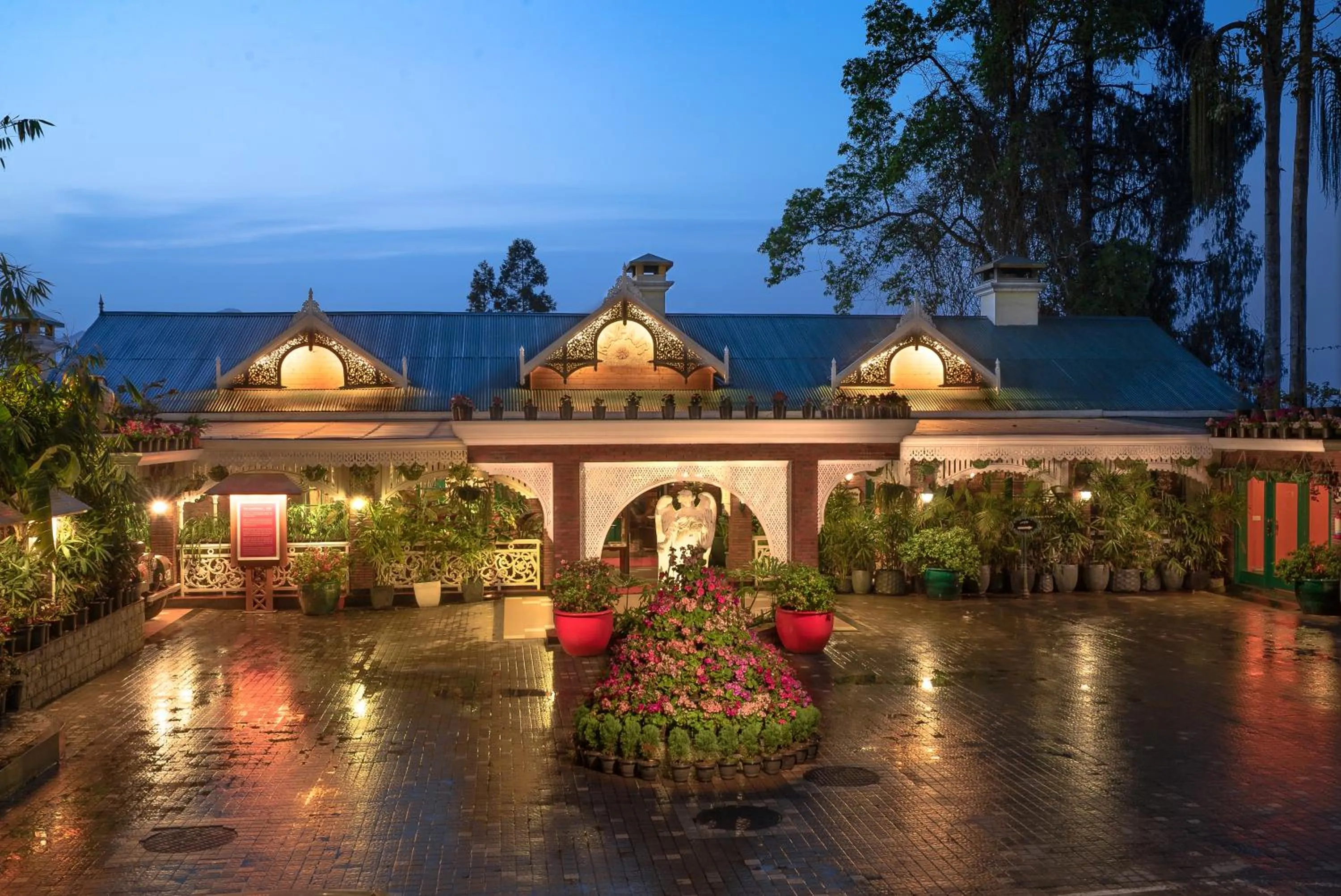 Facade/entrance in MAYFAIR Himalayan Spa Resort
