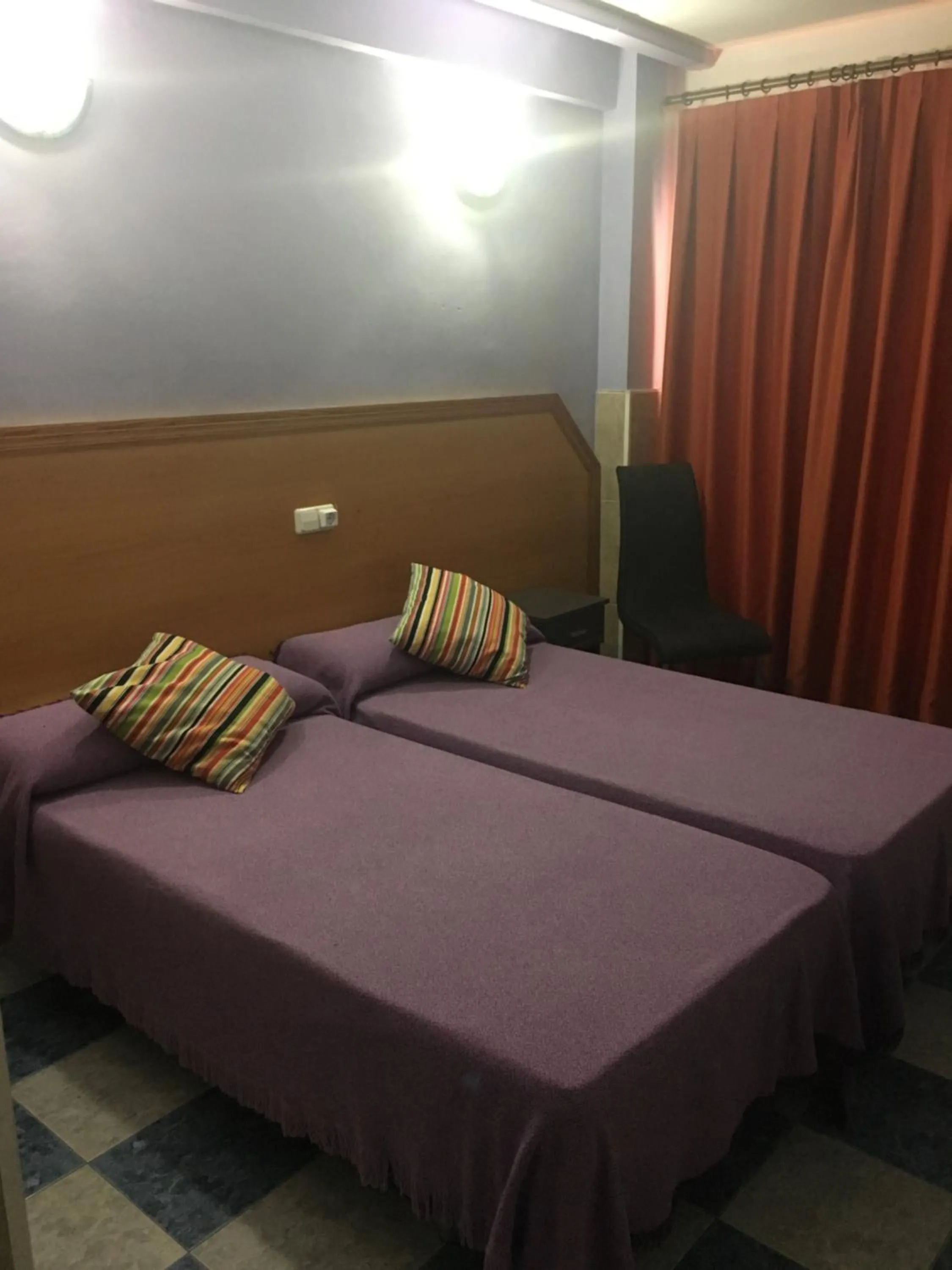 Bed in Hotel Libertador