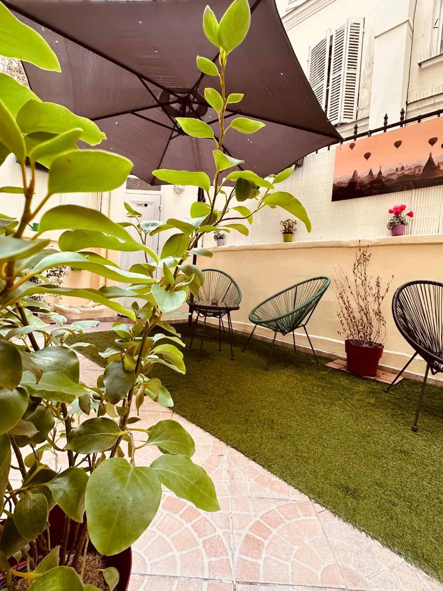 Patio in Pavillon Opéra Lafayette
