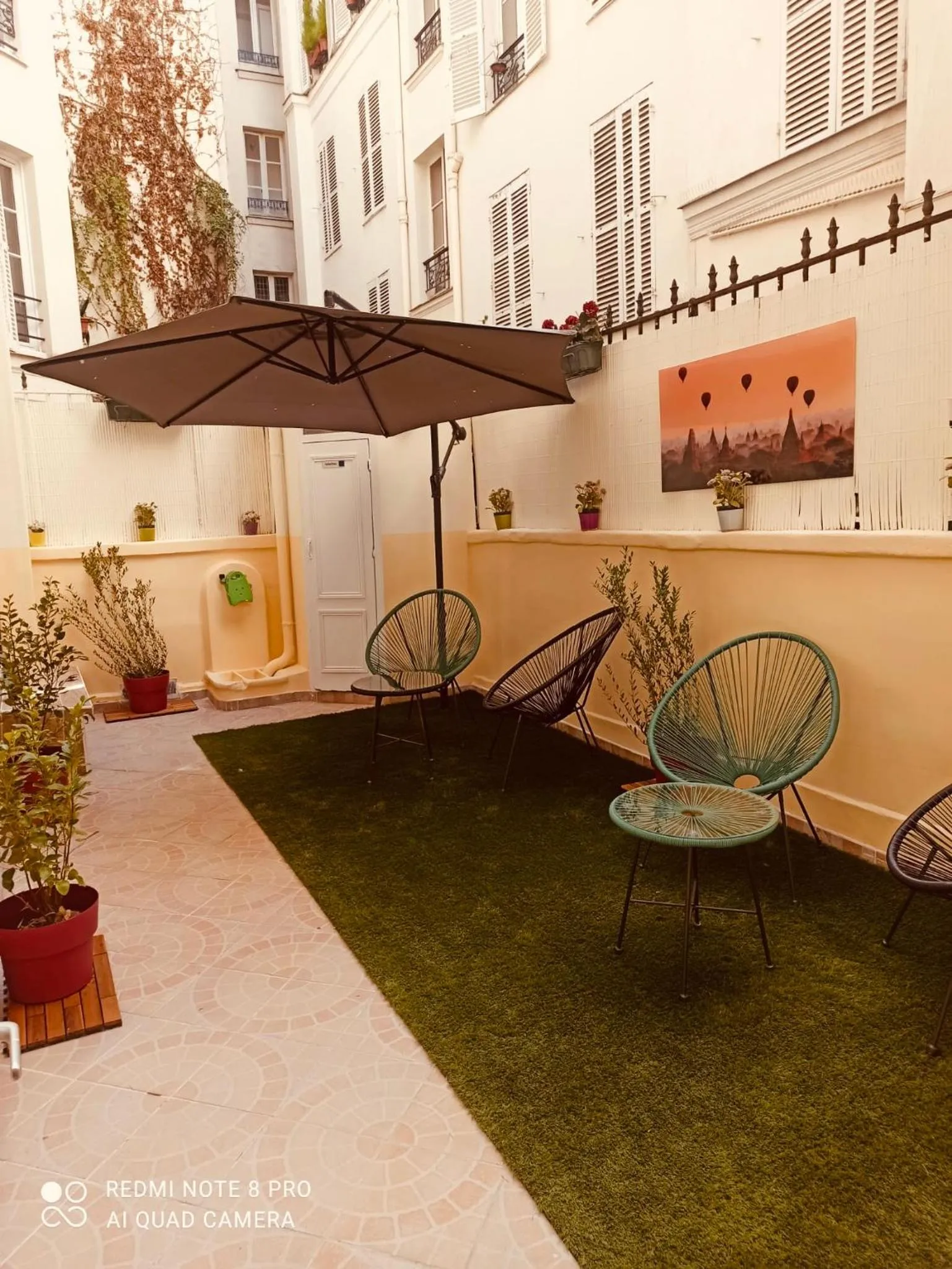 Patio in Pavillon Opéra Lafayette