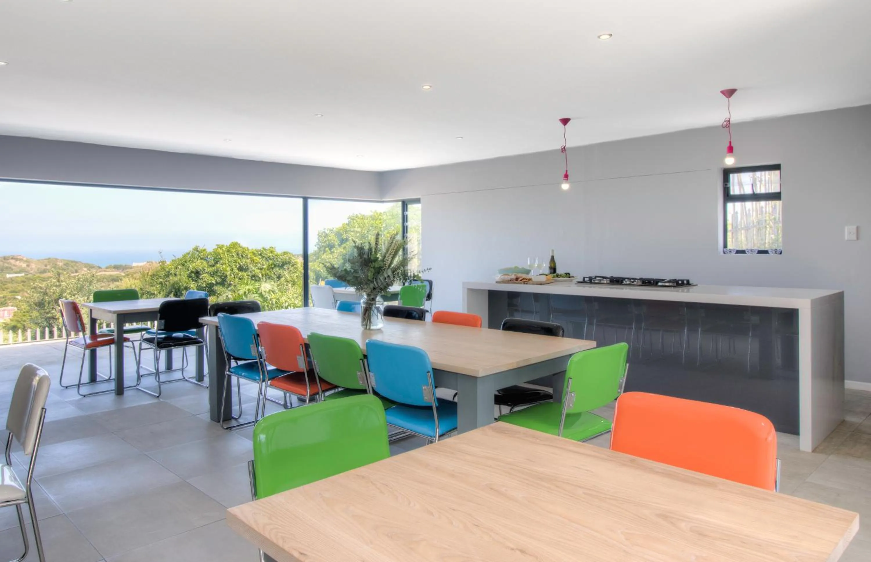 Patio in Sky Blue Guest House