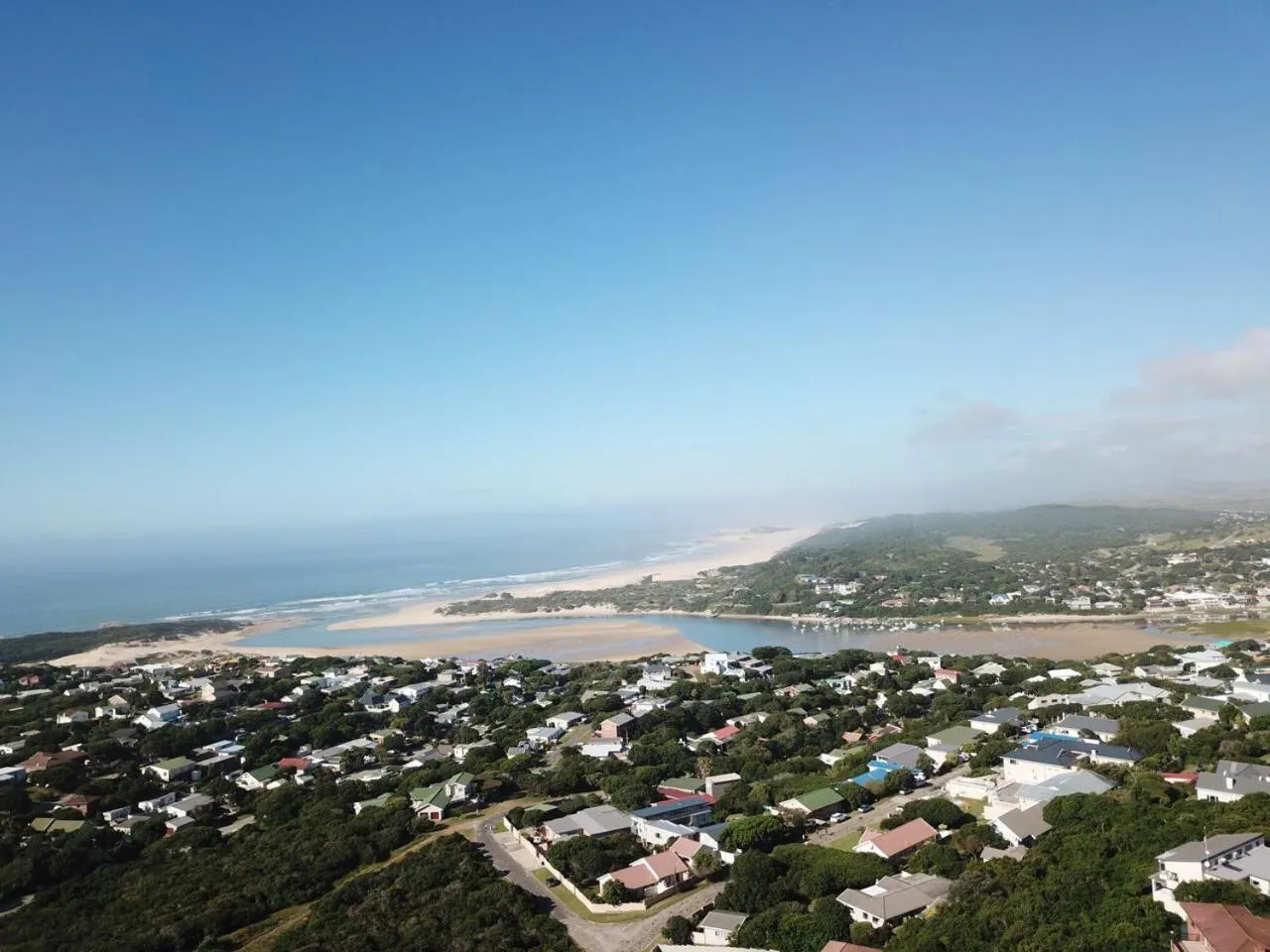 Bird's eye view in Sky Blue Guest House
