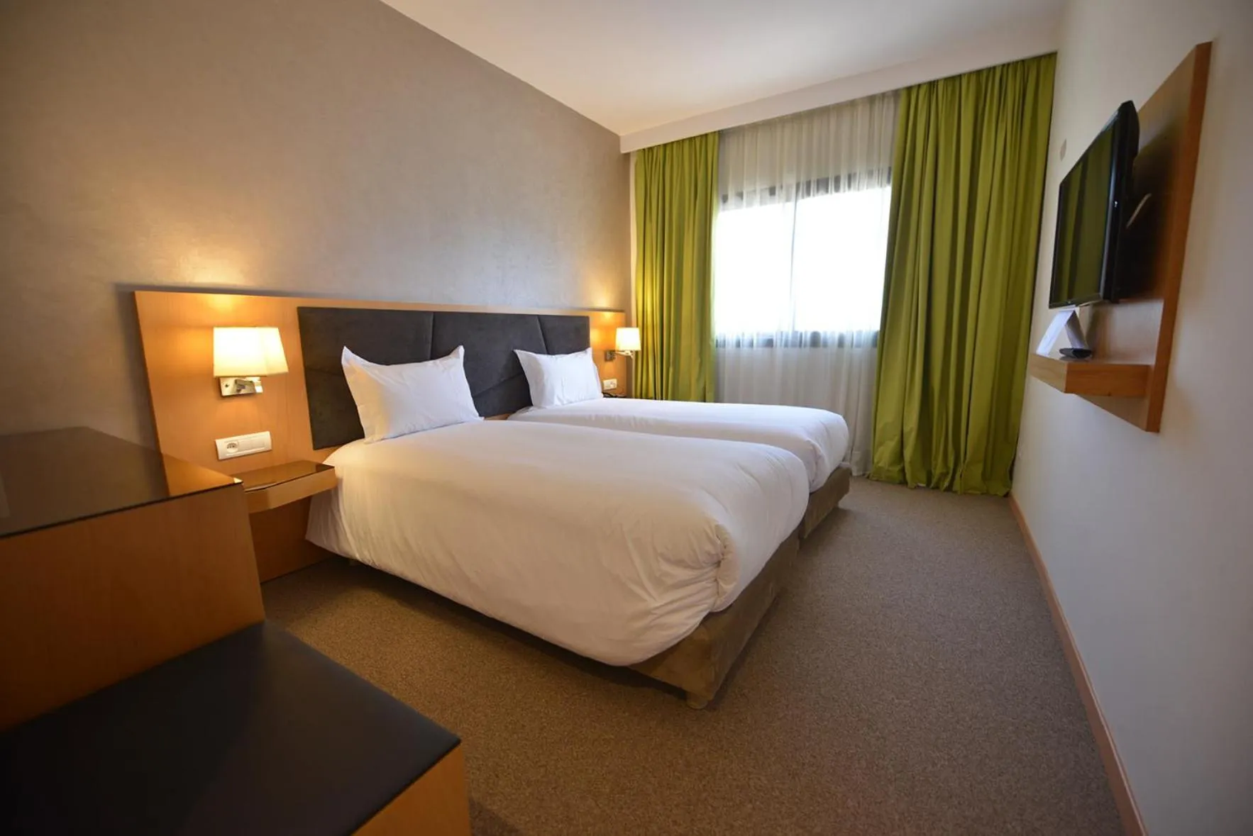 Bed in Annakhil Hotel