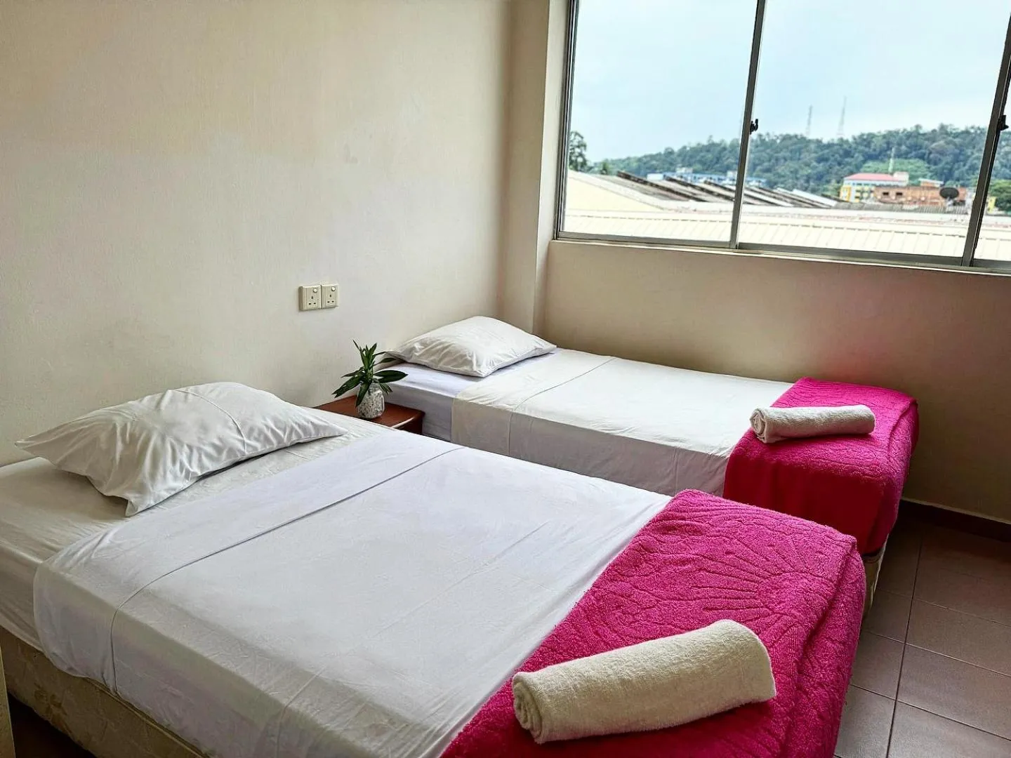 Bedroom, Bed in Town Inn Hotel - Rainforest