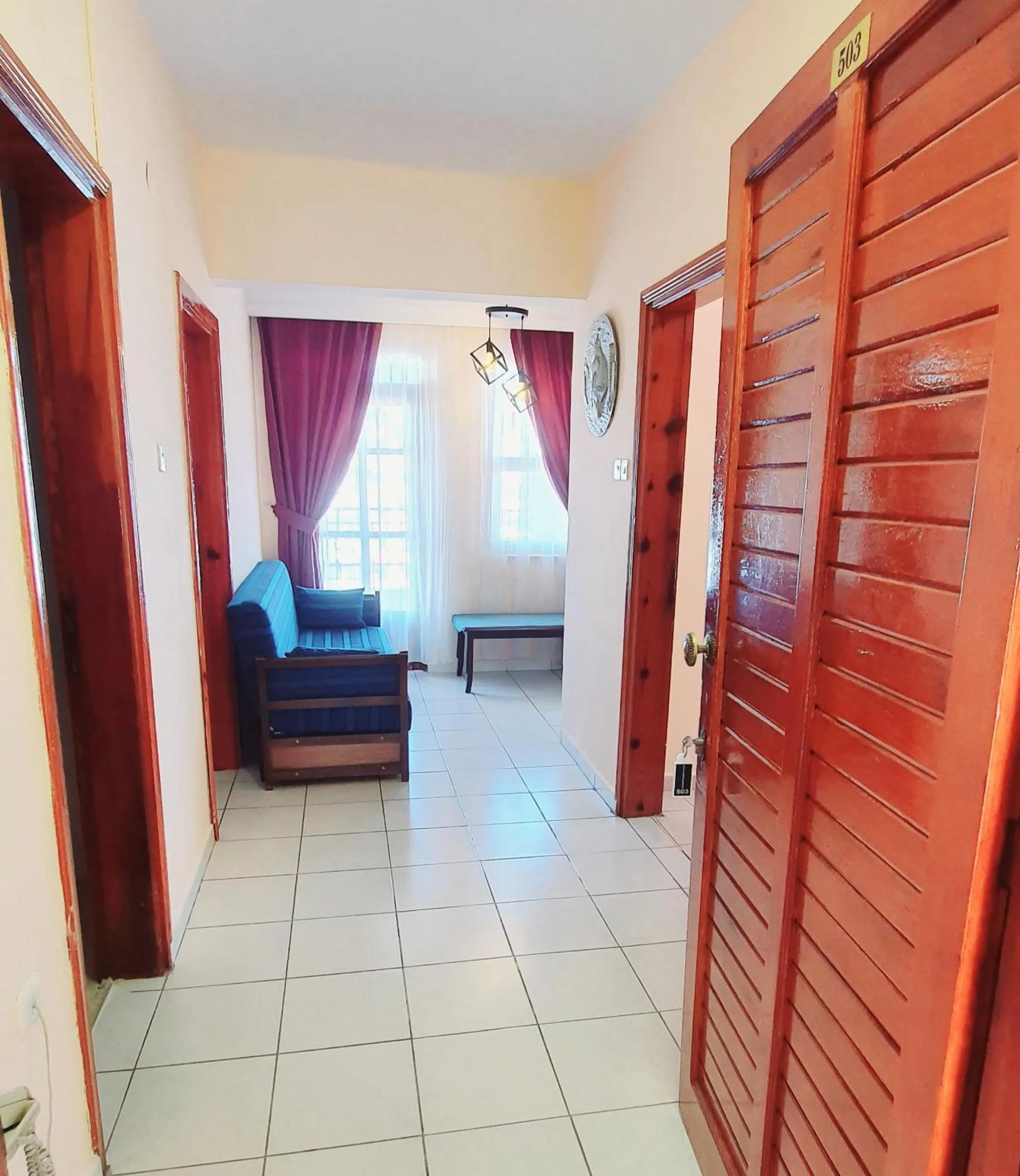 Living room in Palmen Apart Hotel