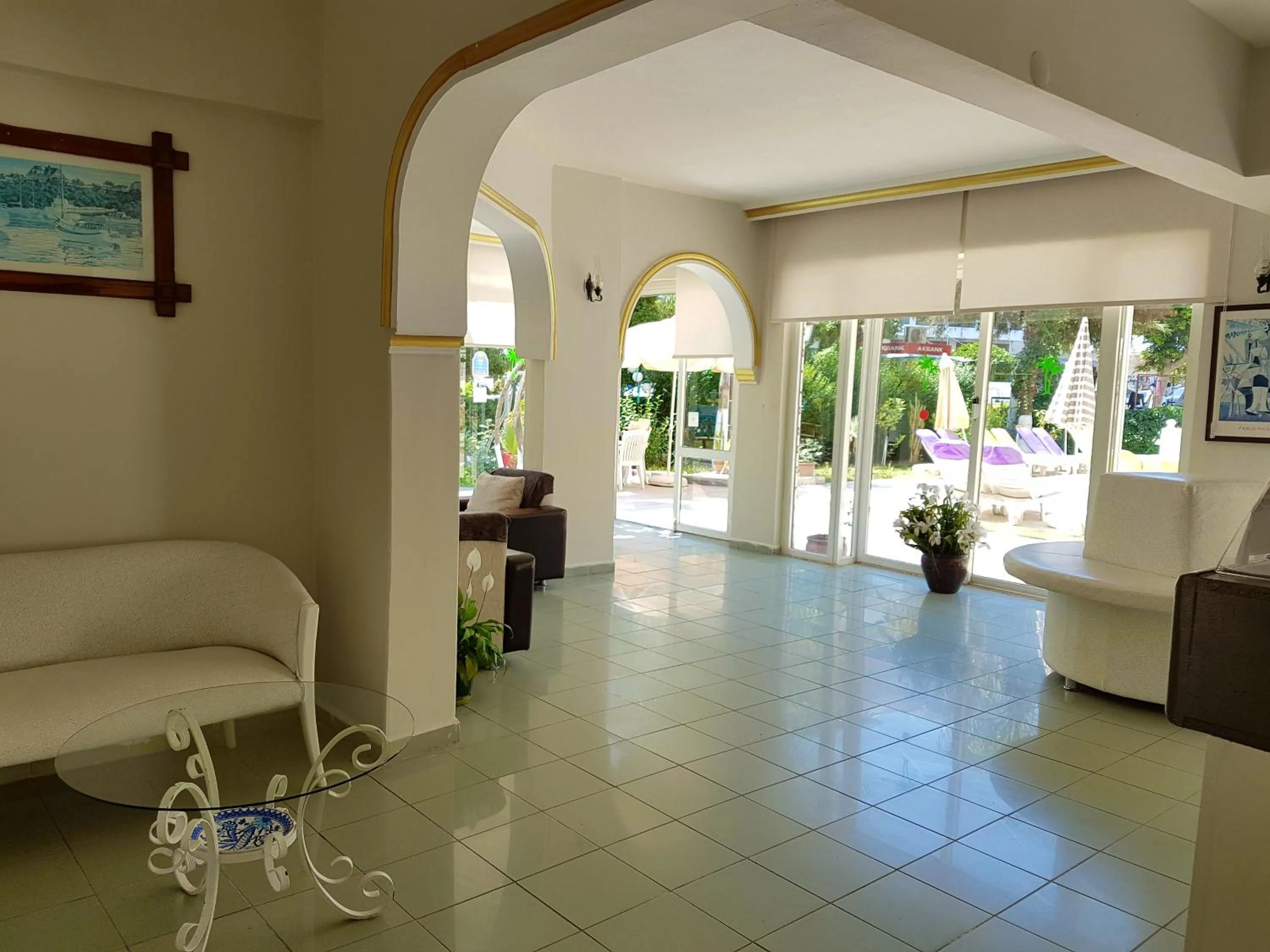 Living room in Palmen Apart Hotel