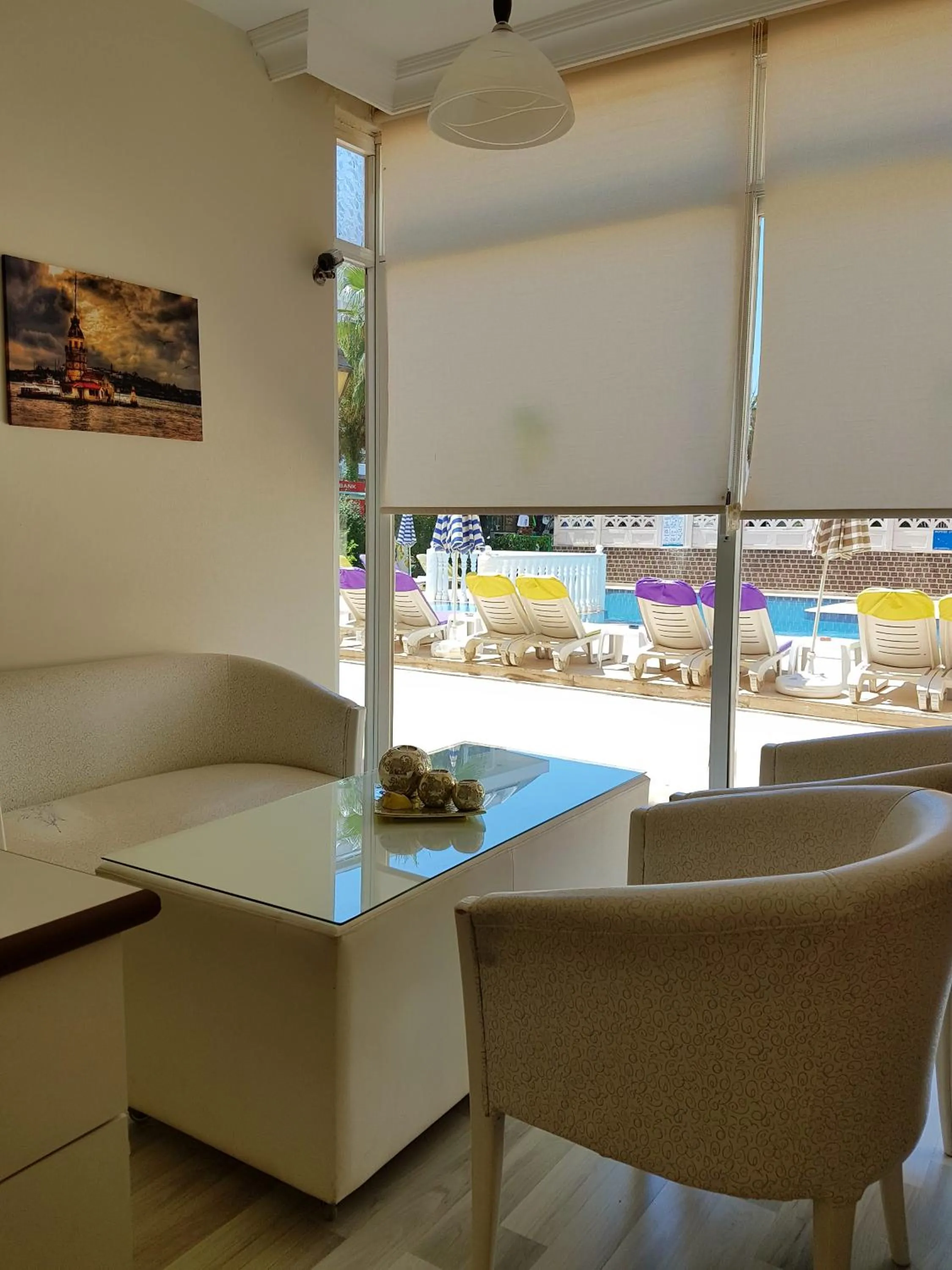 Living room in Palmen Apart Hotel