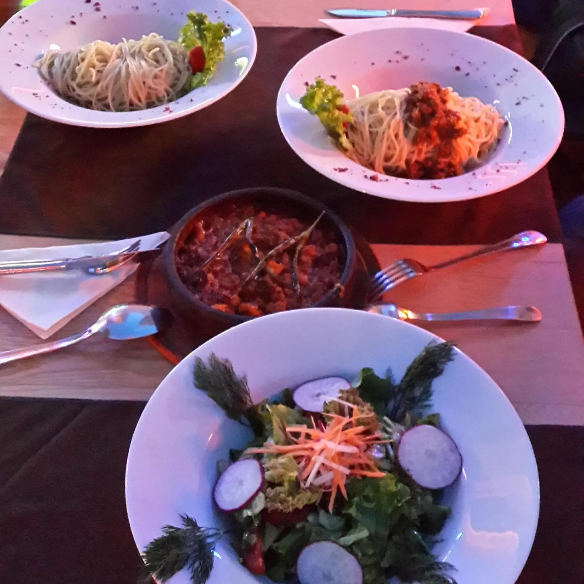 Food in Palmen Apart Hotel