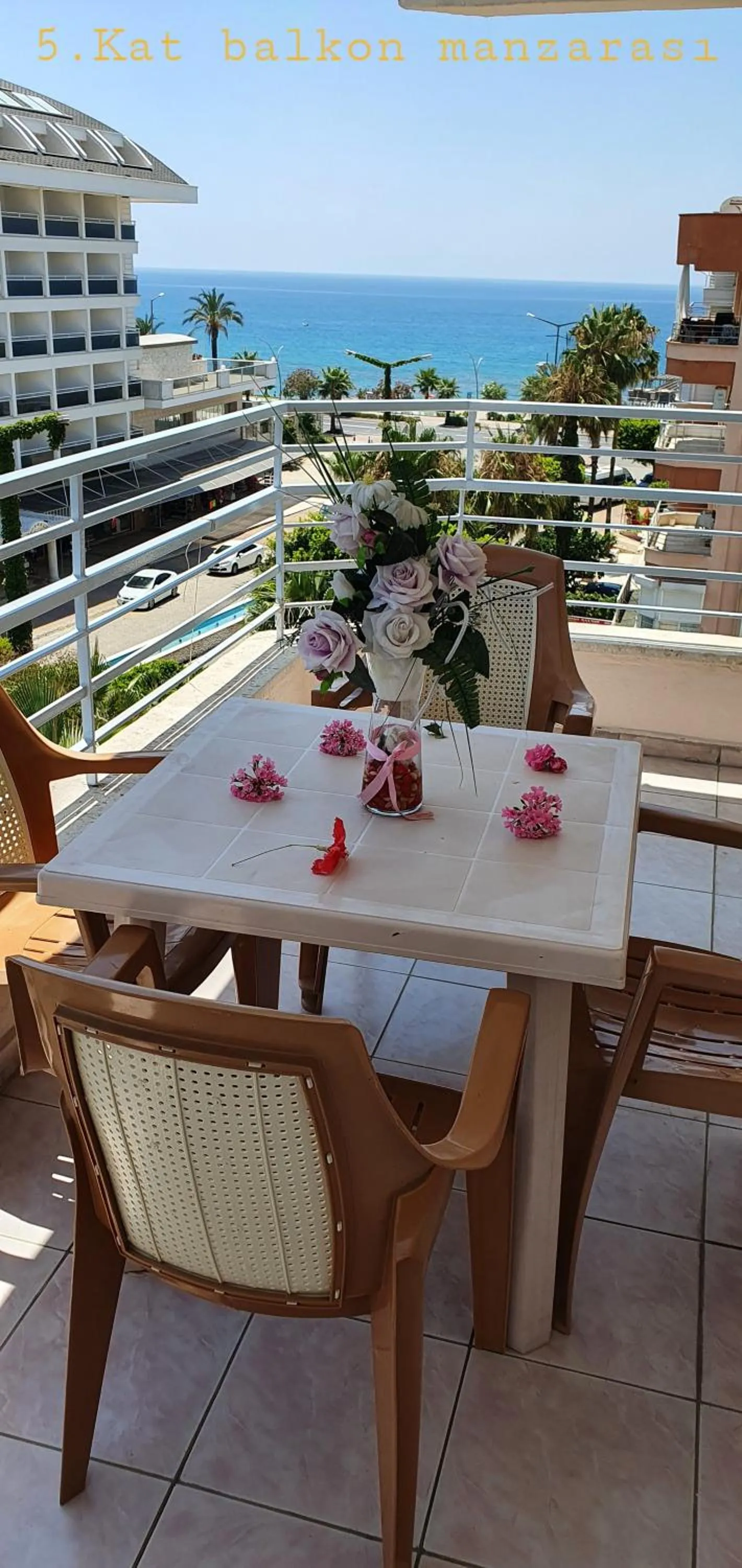 Balcony/Terrace in Palmen Apart Hotel