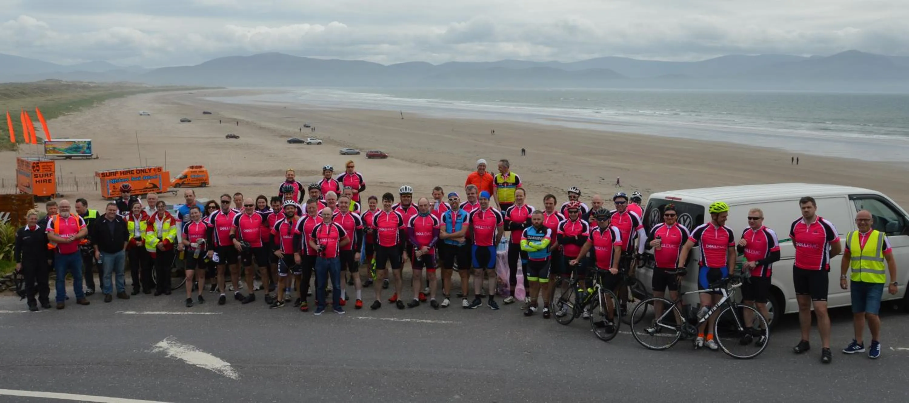 group of guests in An Capall Dubh B&B Dingle