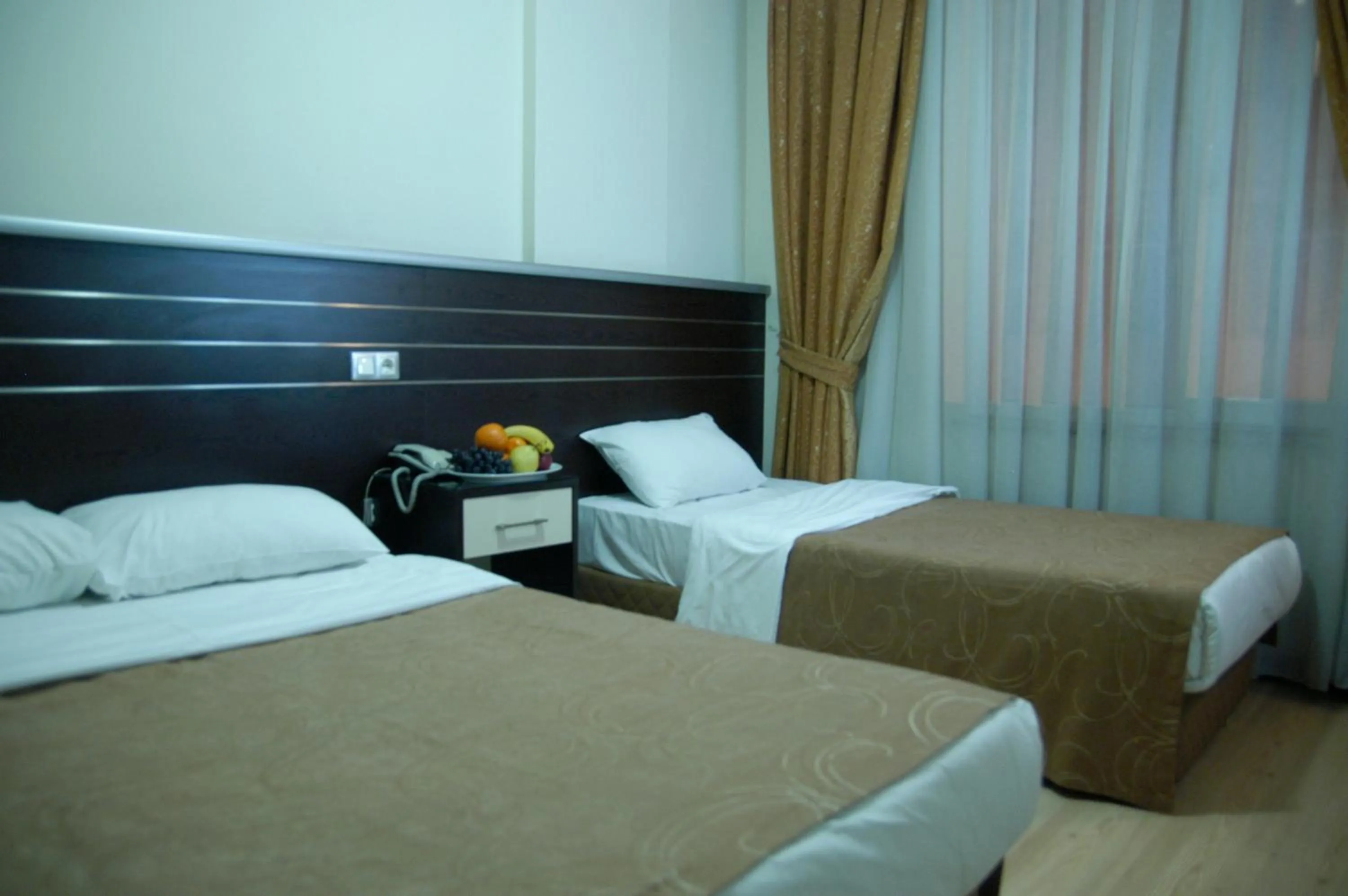 Bed in Merdan Hotel